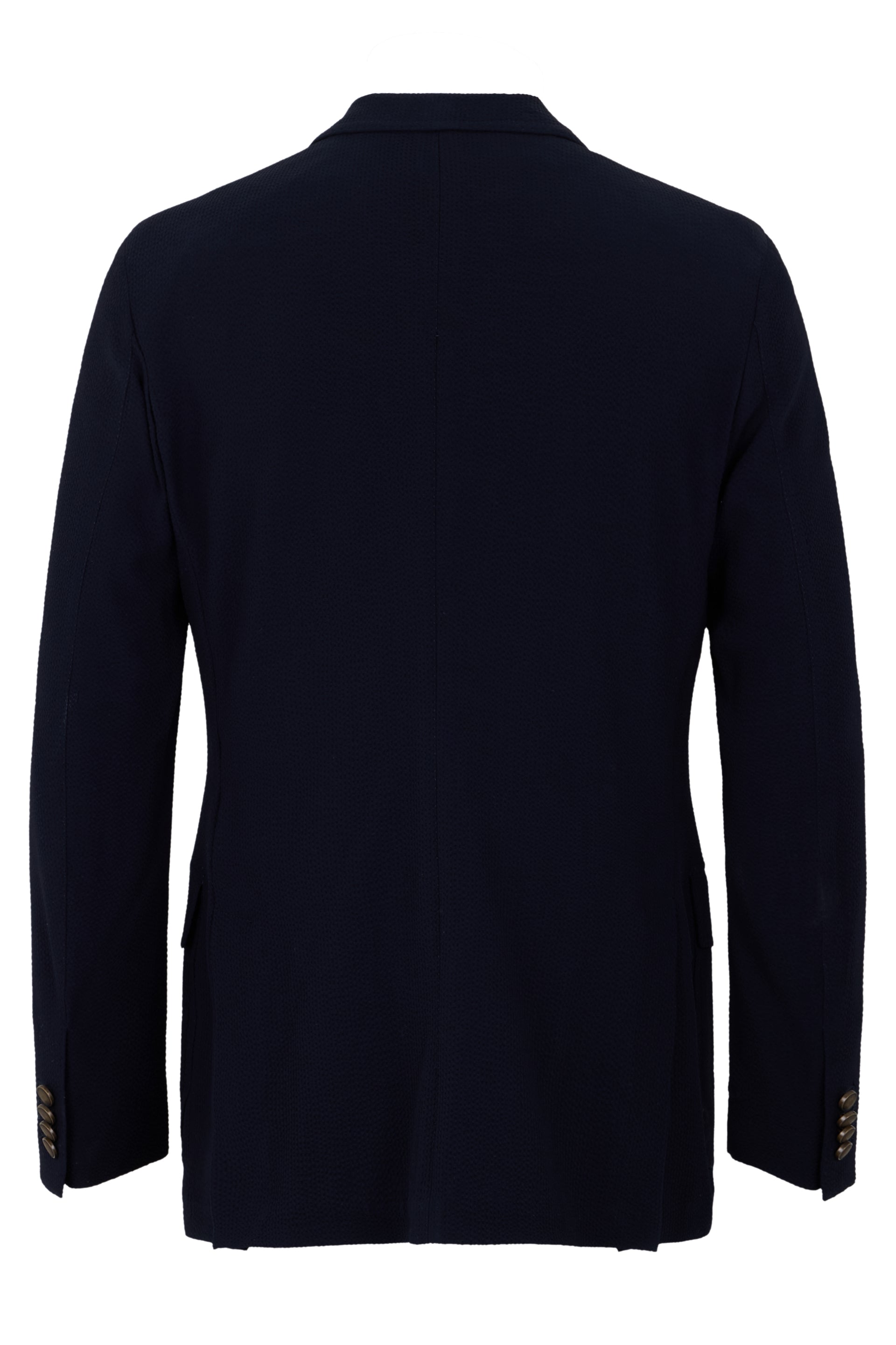 Elegant dark blue jacket in fine fabric