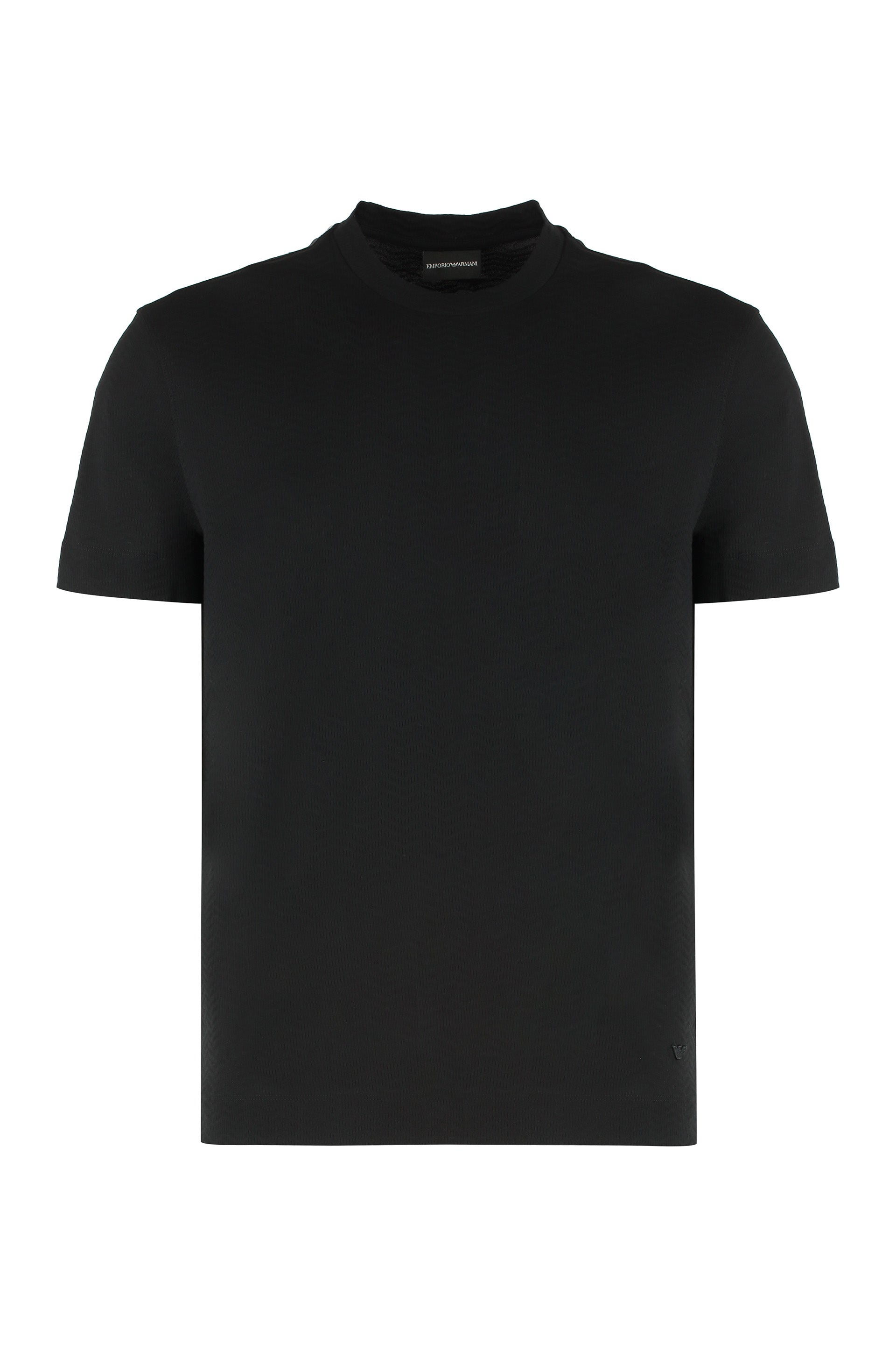 Cotton crew-neck T-shirt