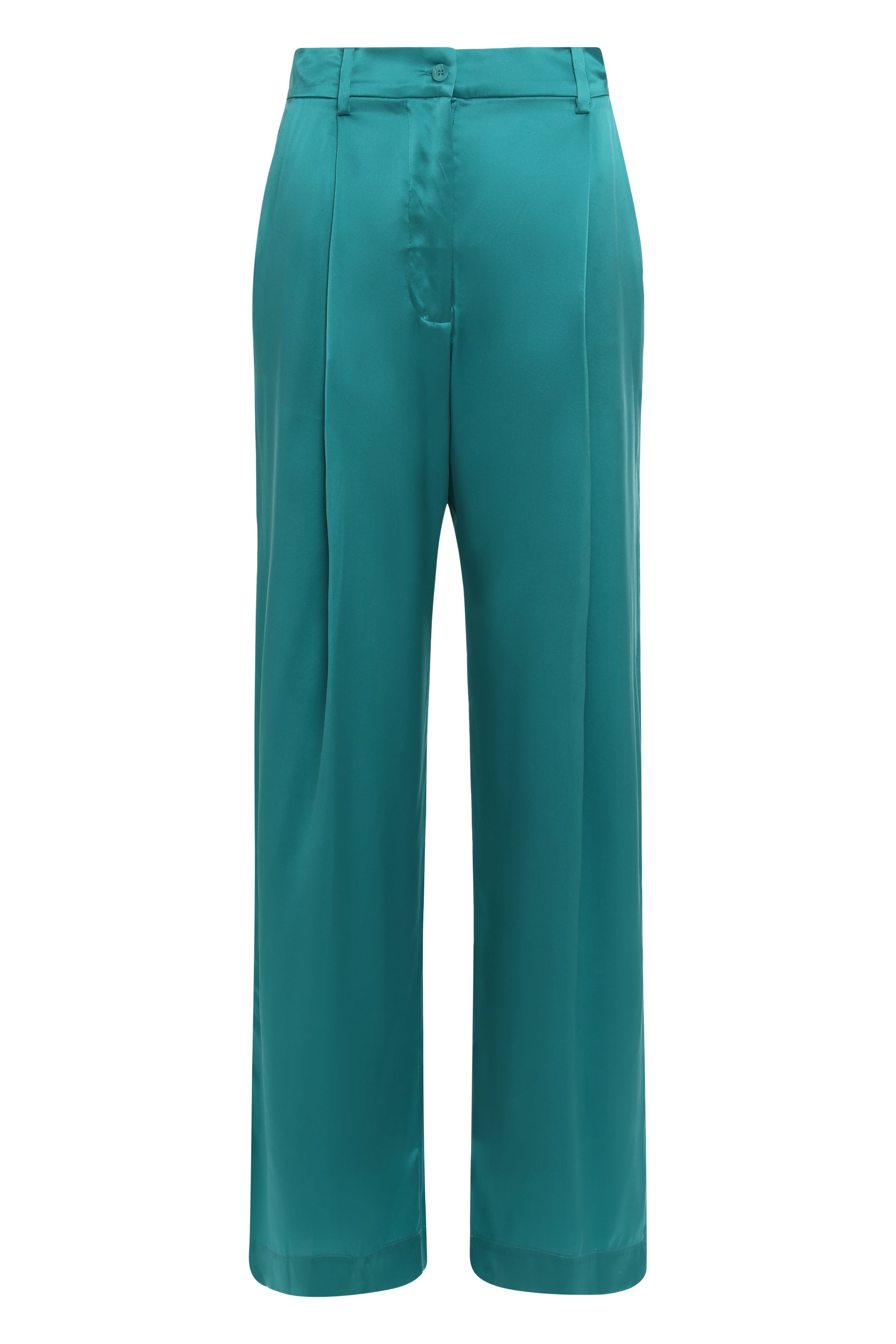Loose silk pants
