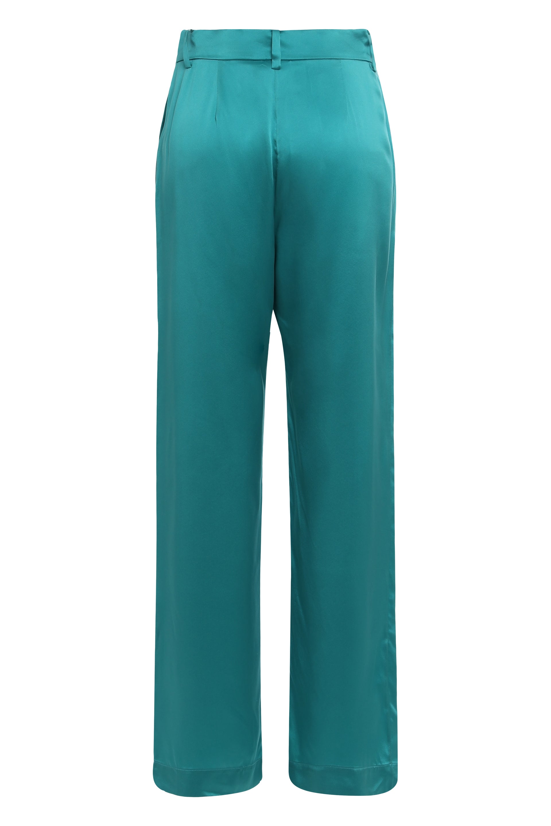 Loose silk pants