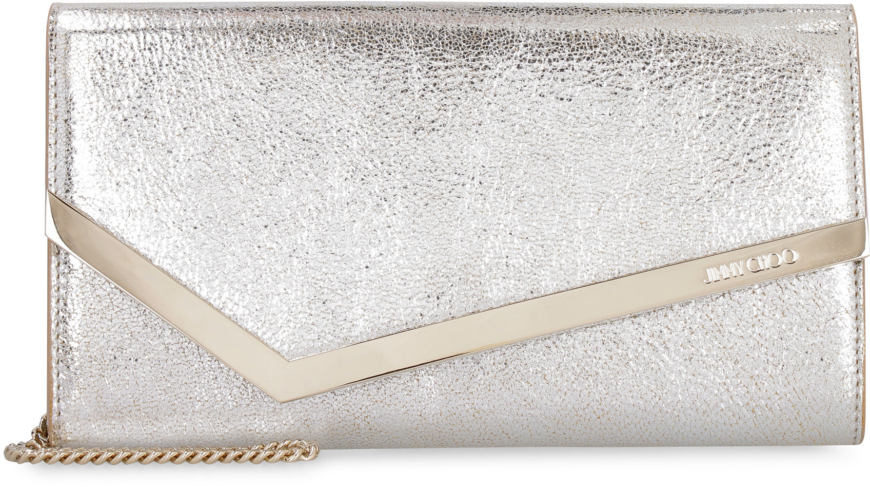 Emmie leather clutch