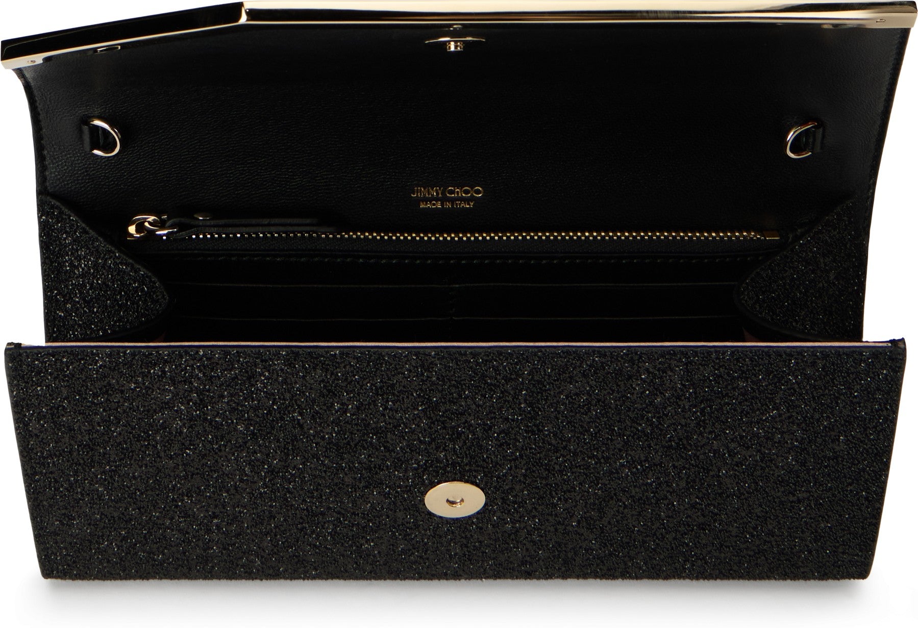 Clutch Emmie in Glitter Leather