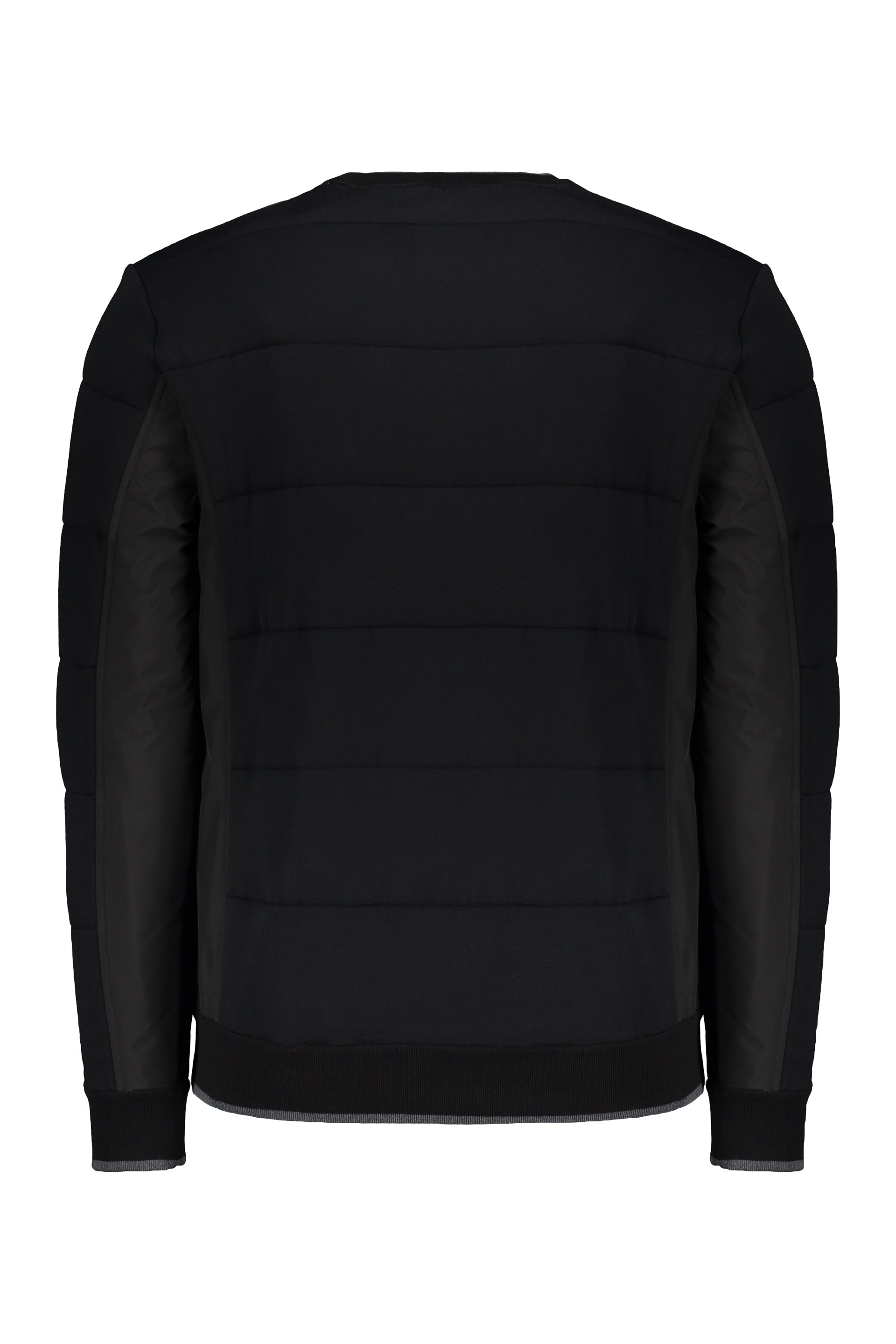 Black sweatshirt with front pocket