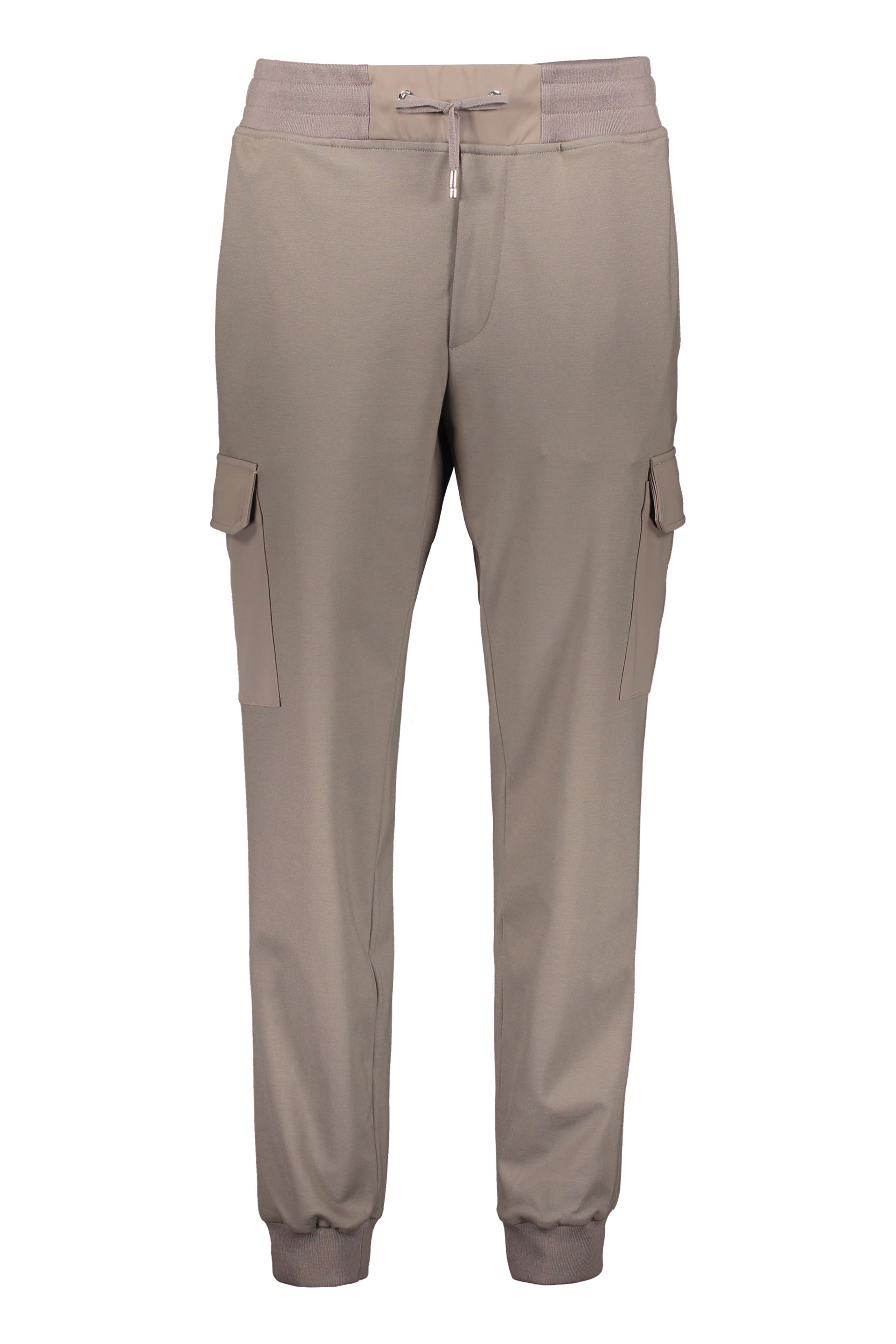 Techno fabric track pants