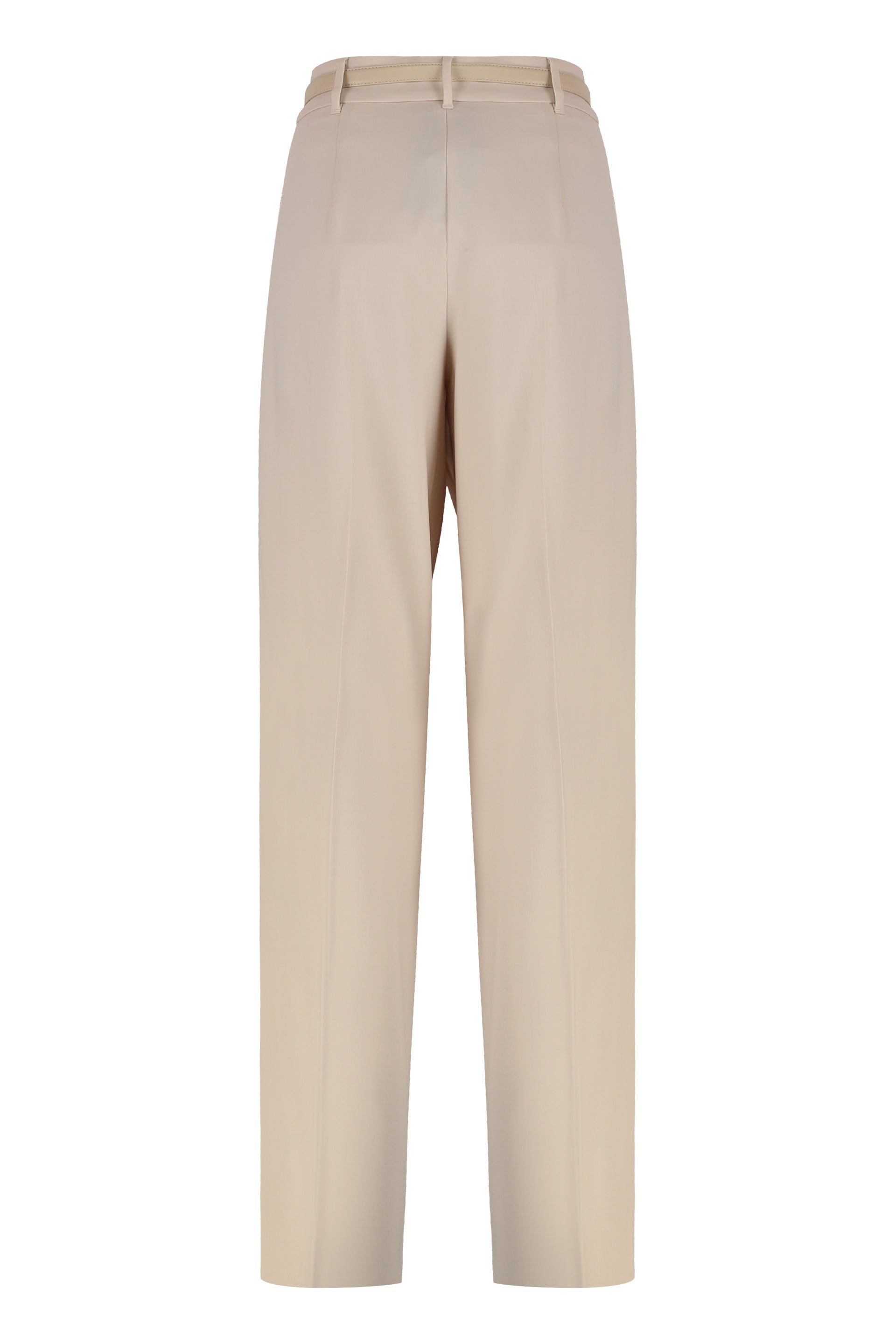 Stretch wool pants