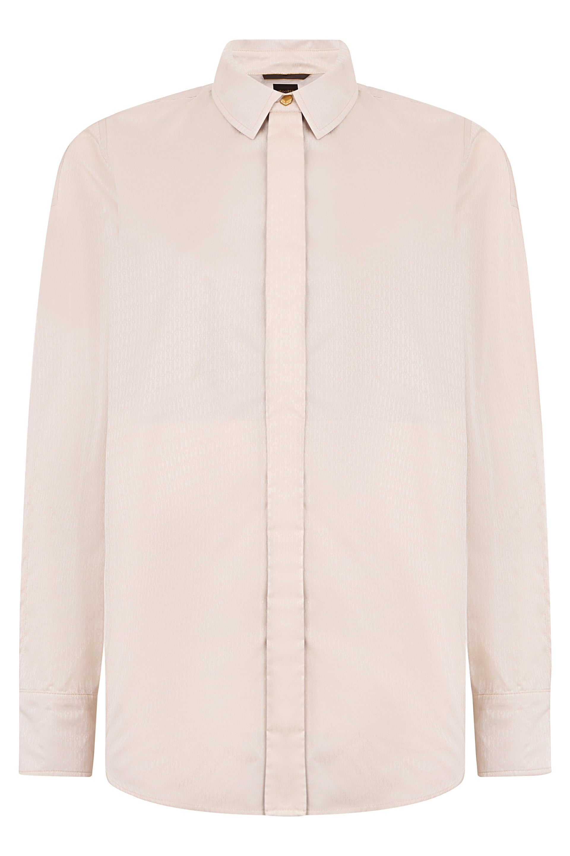 Light pink shirt with a casual and versatile design.