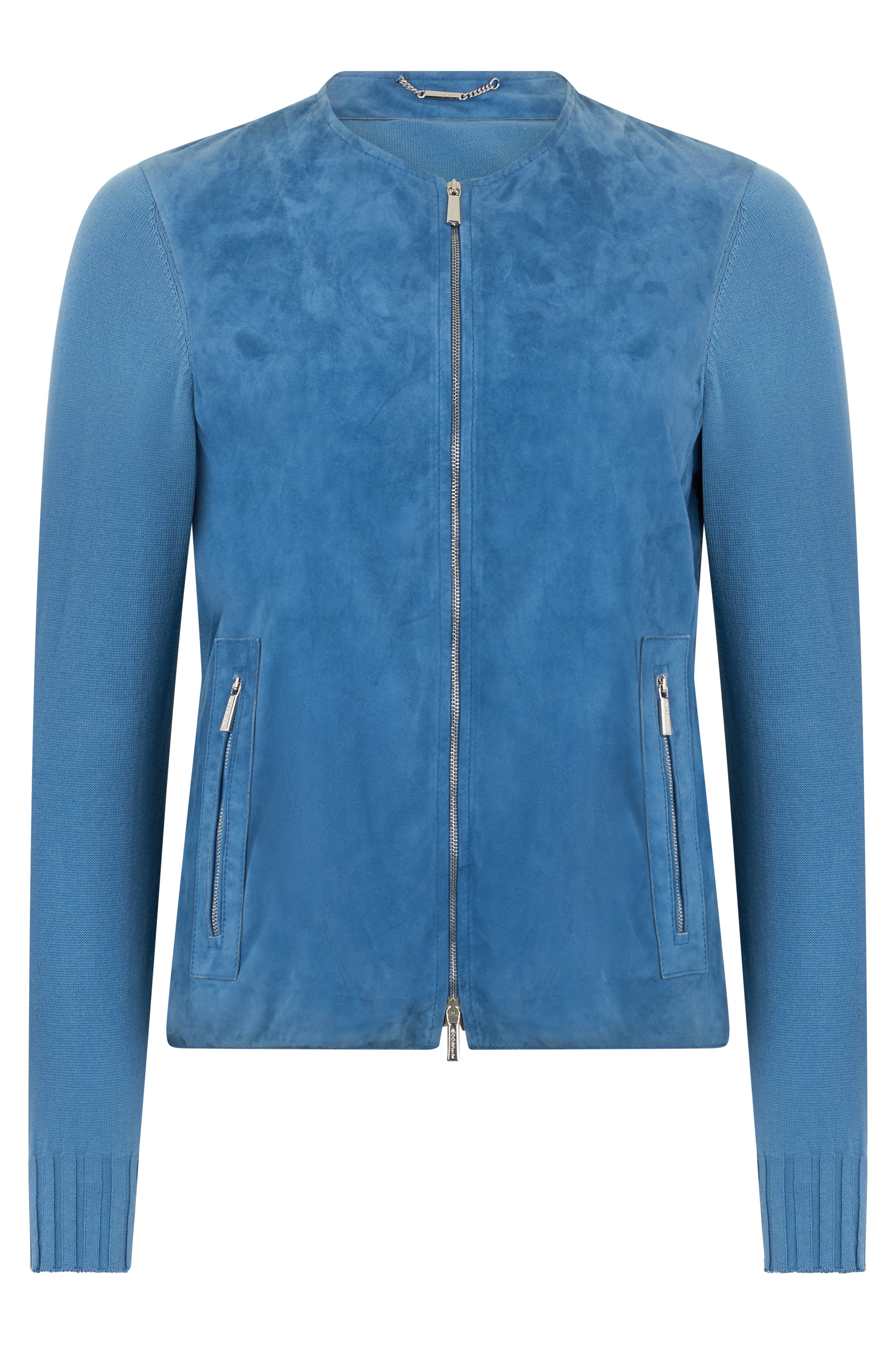Classic modern blue denim jacket for men