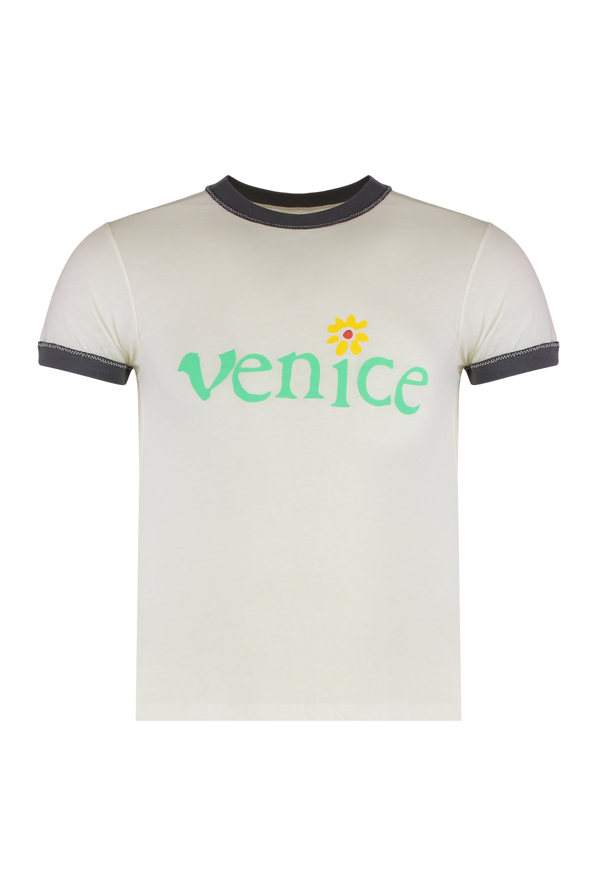 Cotton crew-neck T-shirt