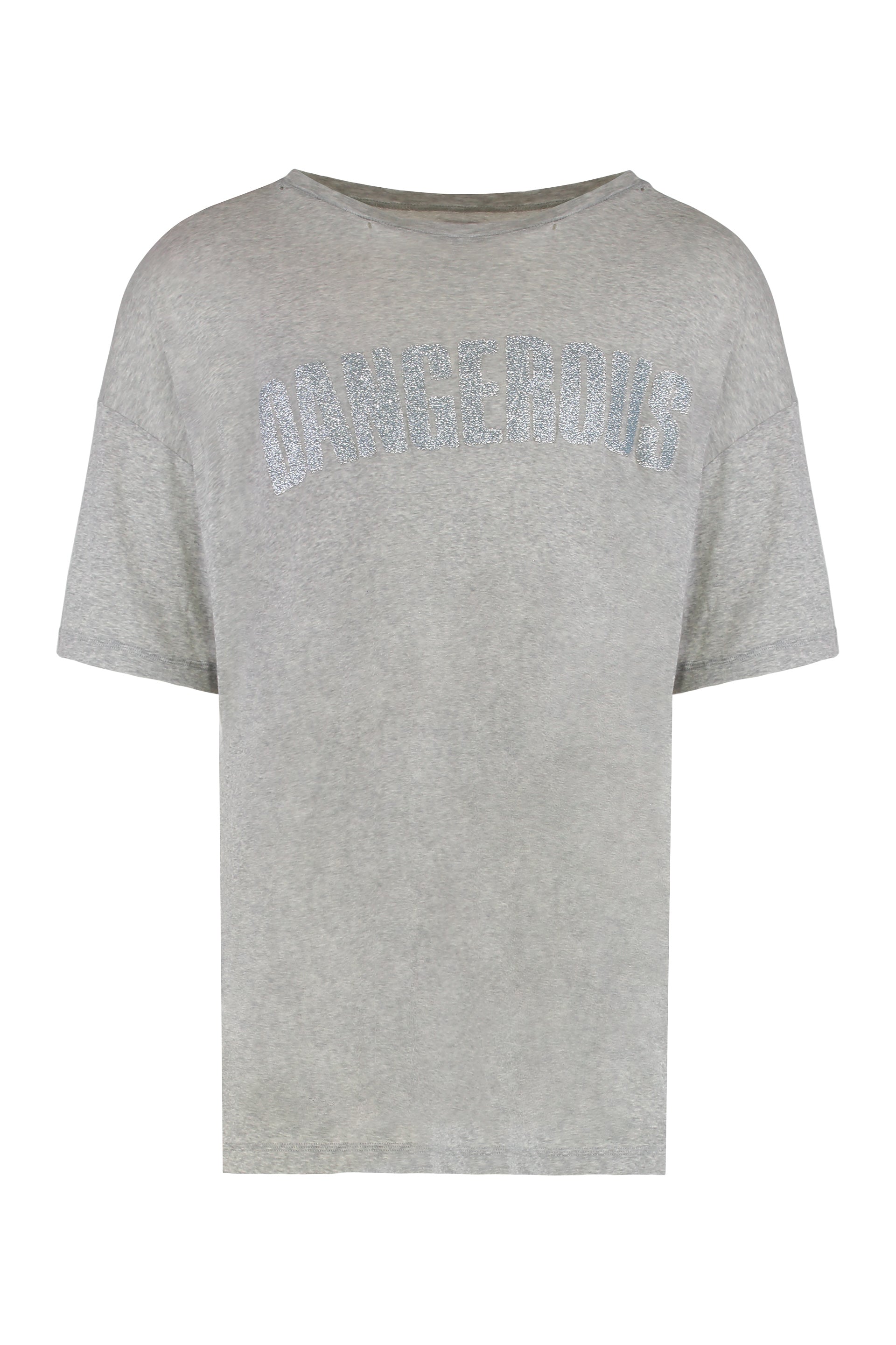 Cotton crew-neck T-shirt