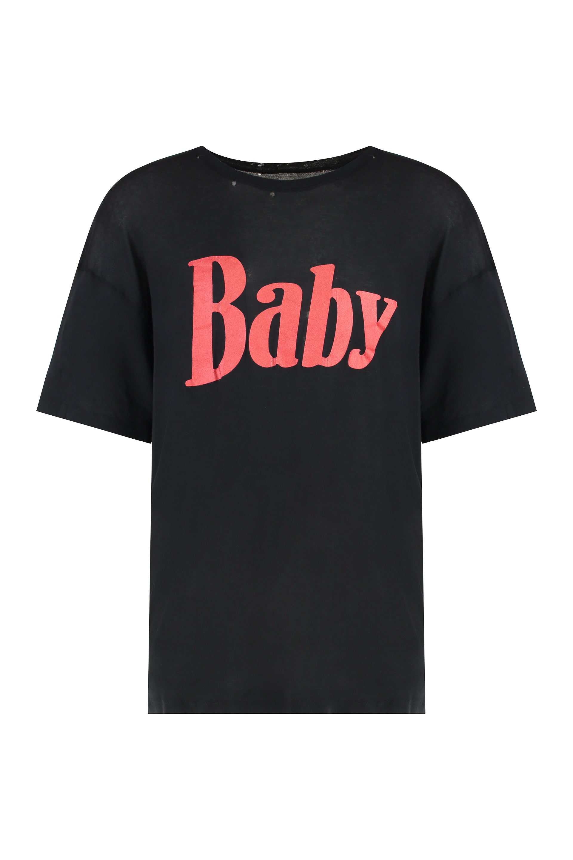 Cotton crew-neck T-shirt