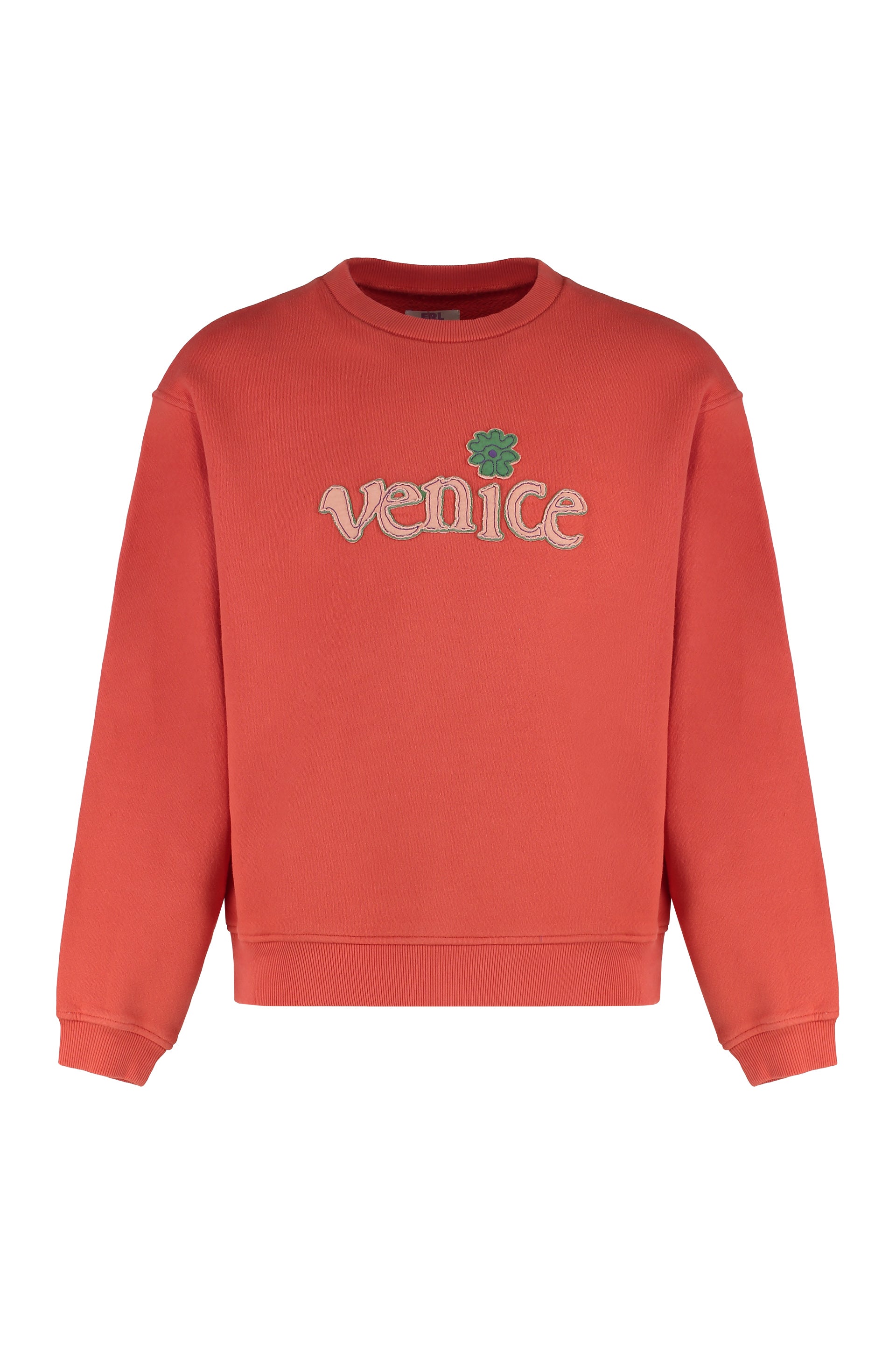 Cotton crew-neck sweatshirt