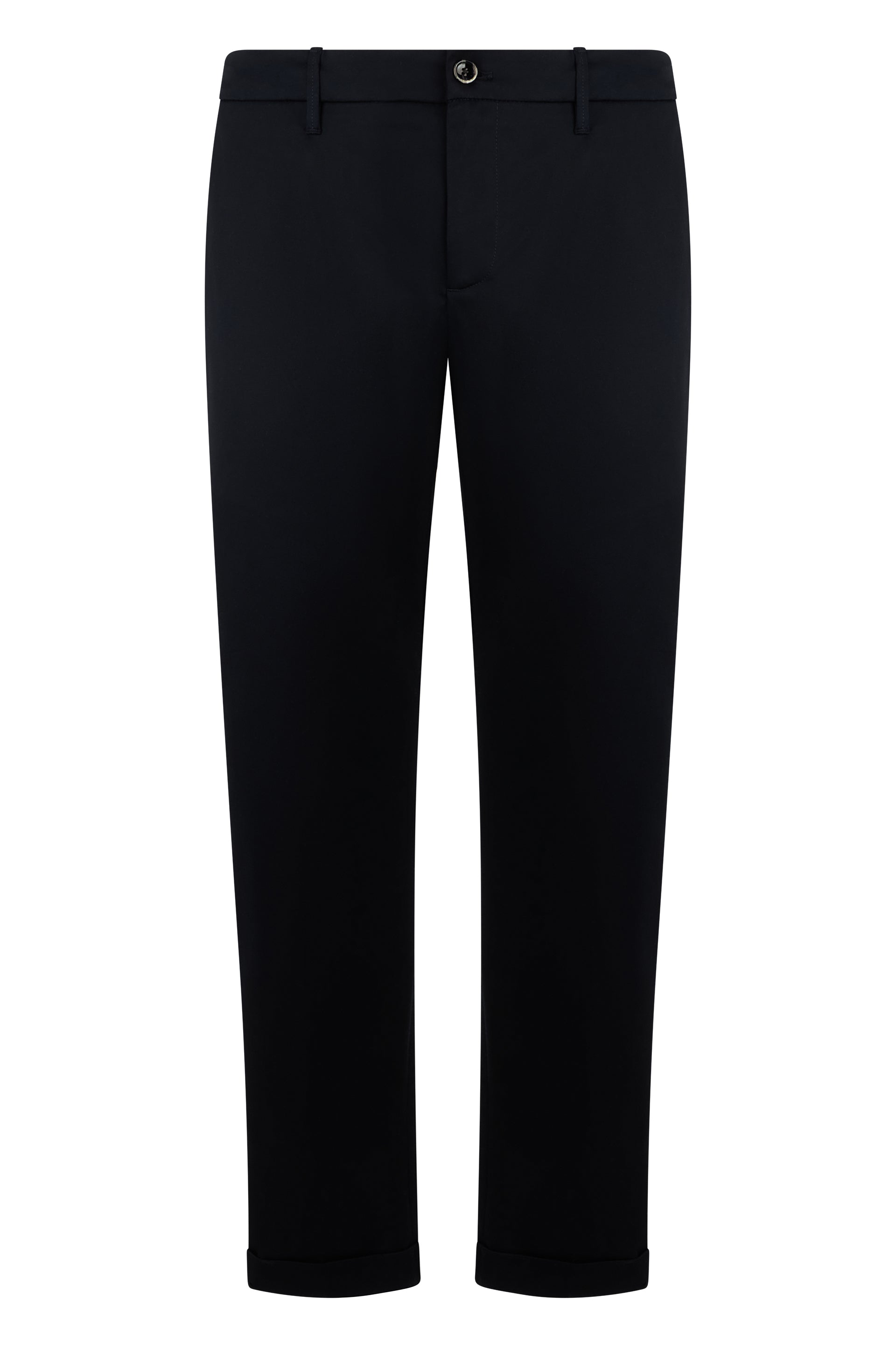 Slim fit pants in cotton