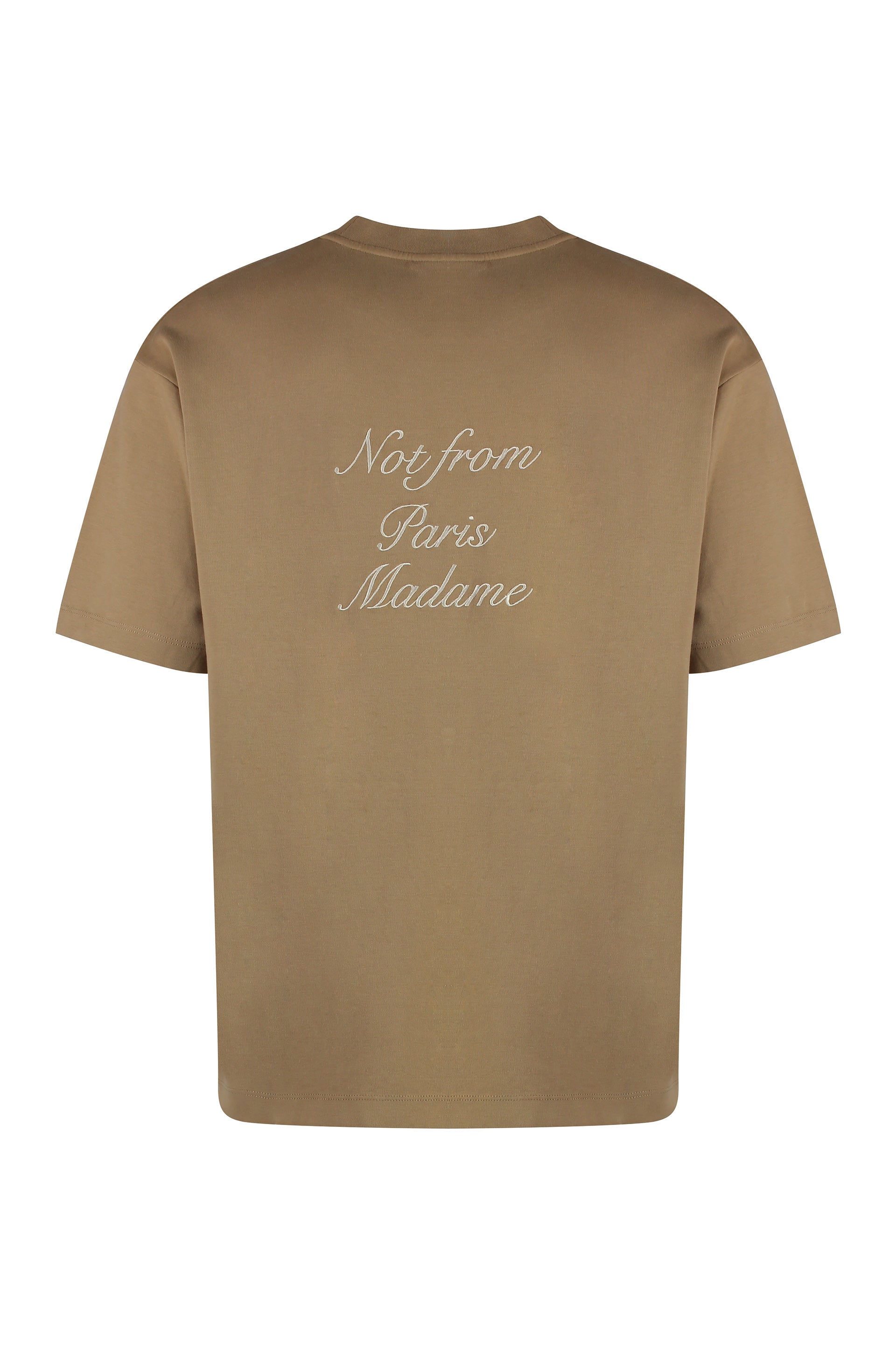 Slogan Calligraphie cotton crew-neck T-shirt