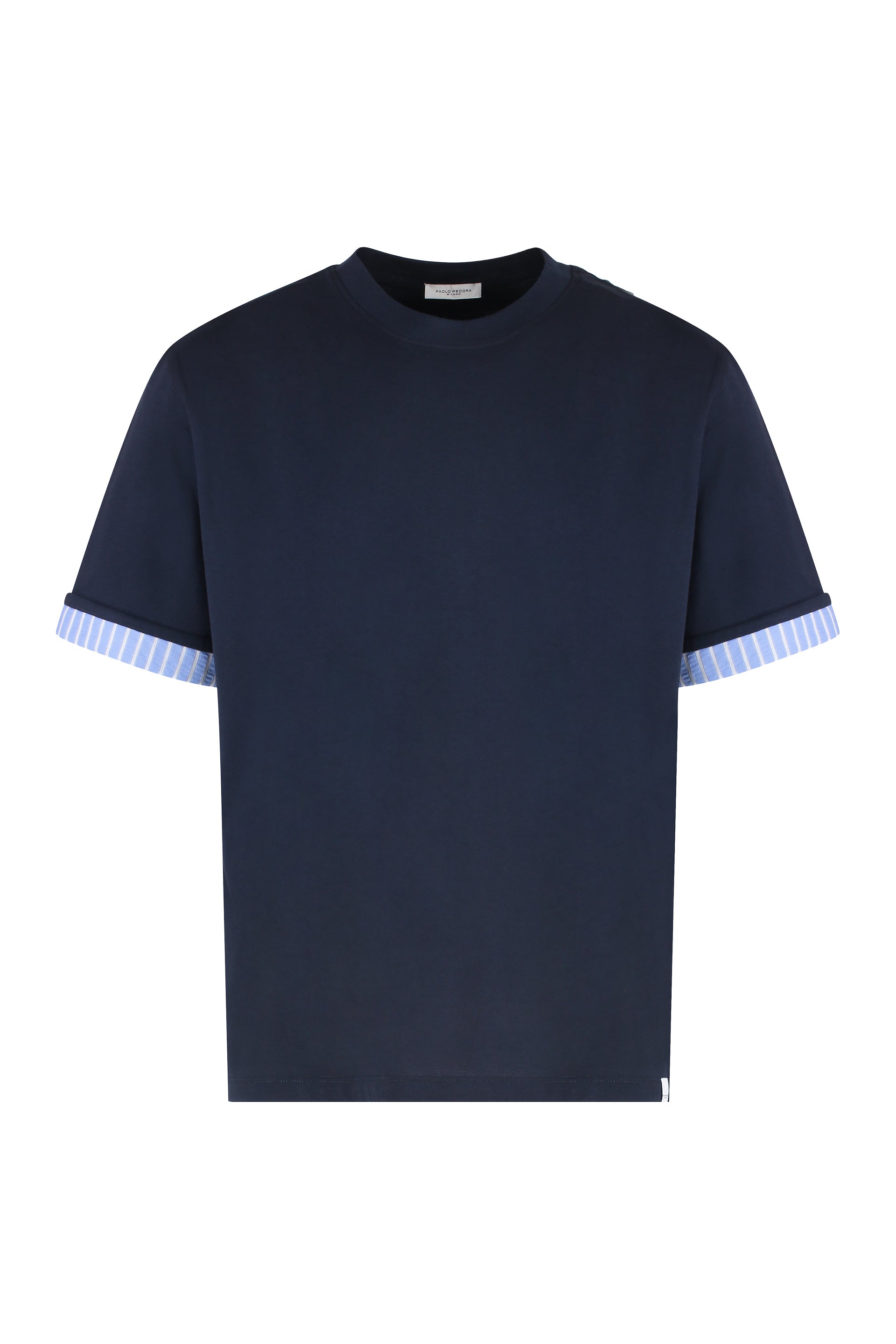 Cotton crew-neck T-shirt