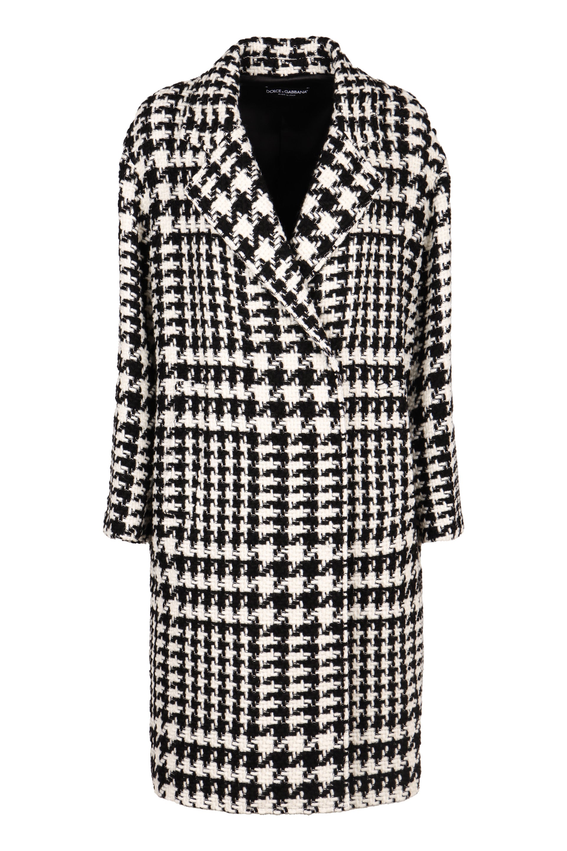 Houndstooth coat