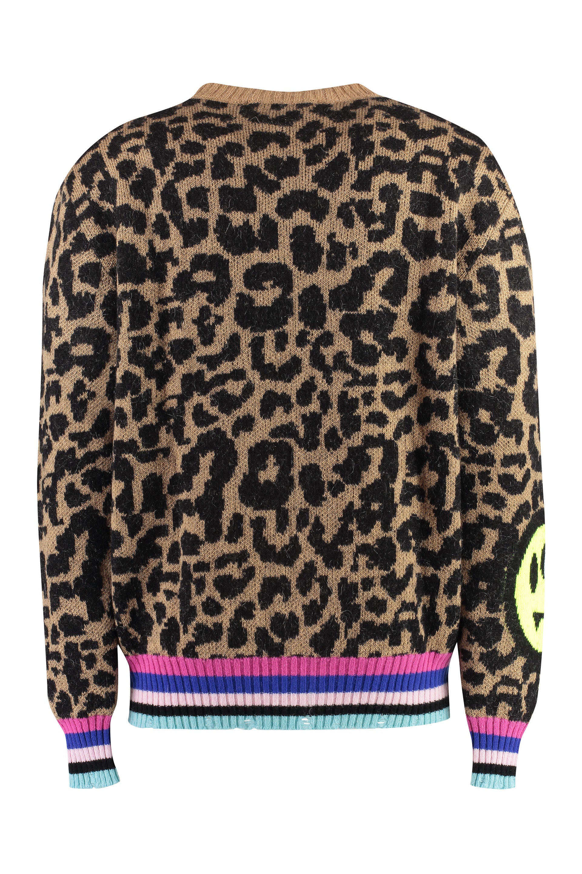 Jacquard crew-neck sweater