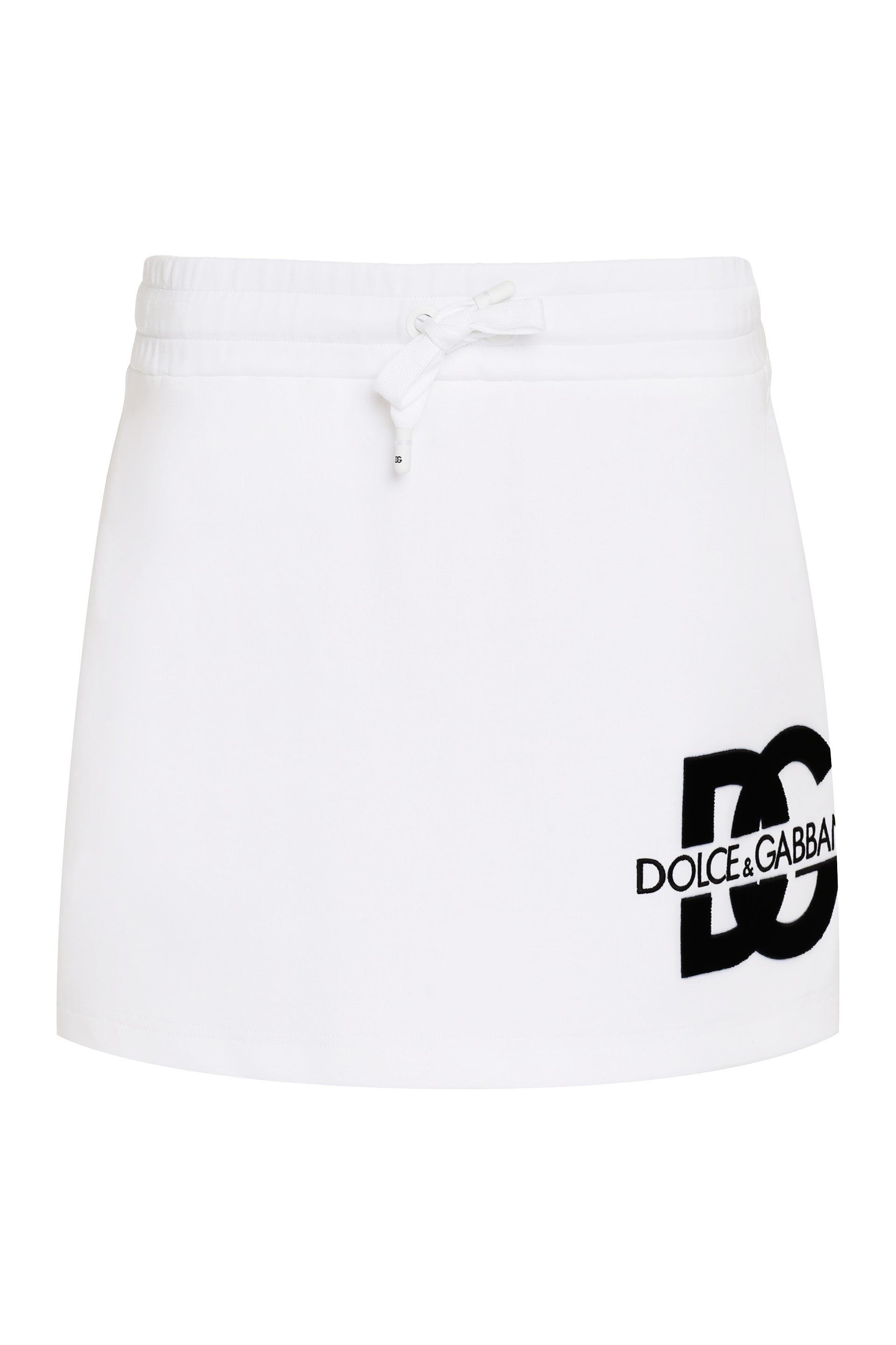 Cotton mini-skirt