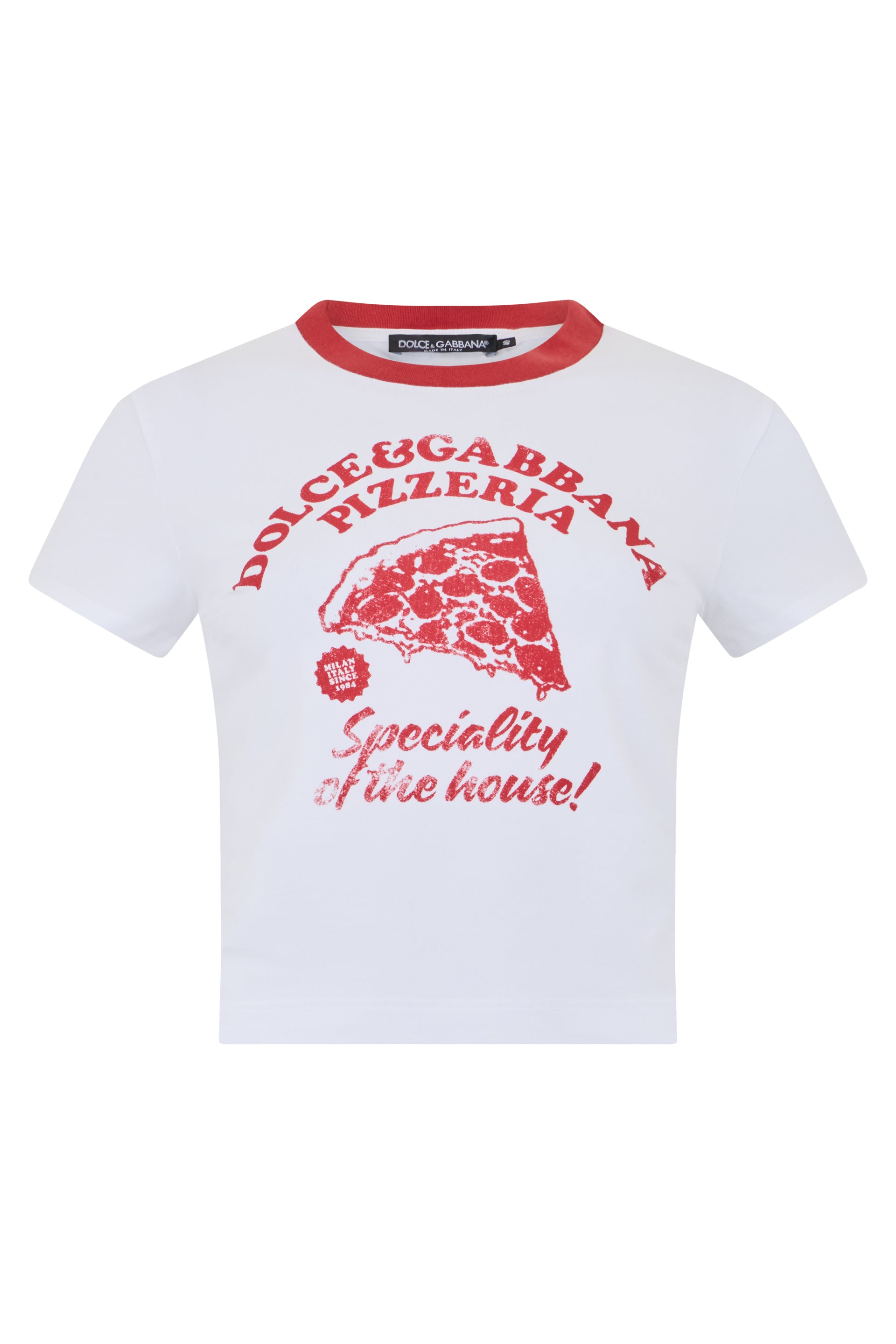 Cotton T-shirt with print