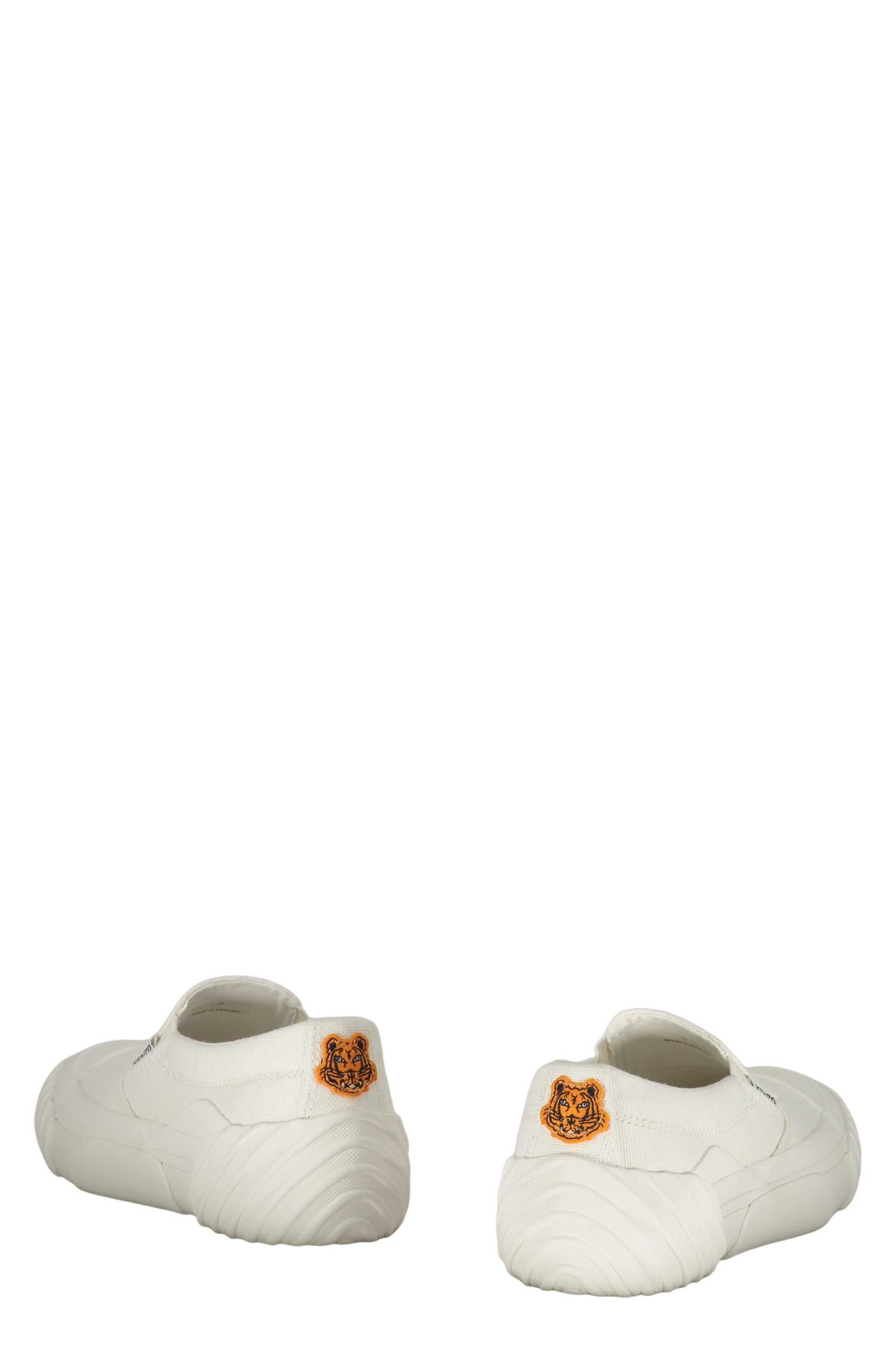 Canvas slip-on sneakers
