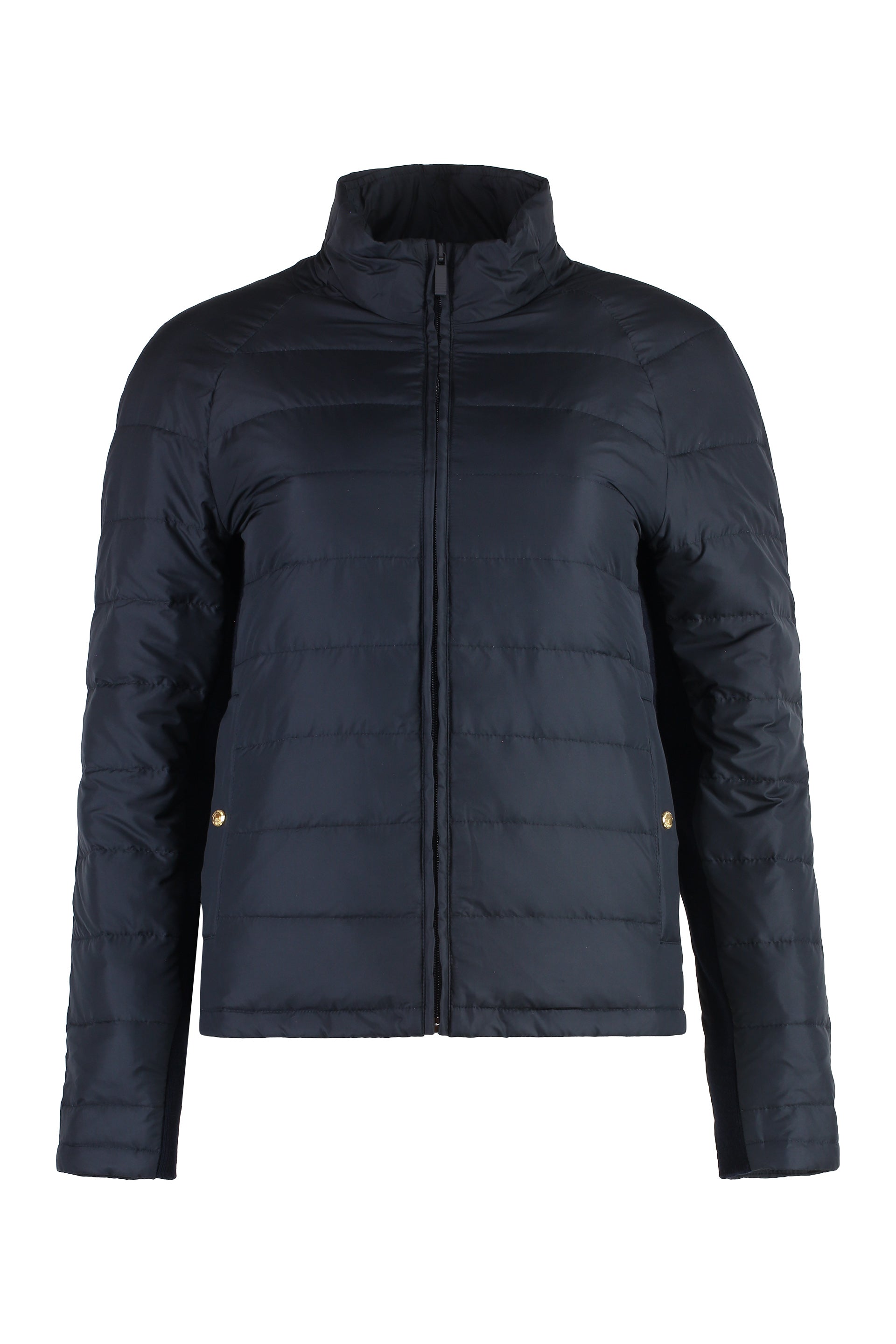 Techno-nylon down jacket