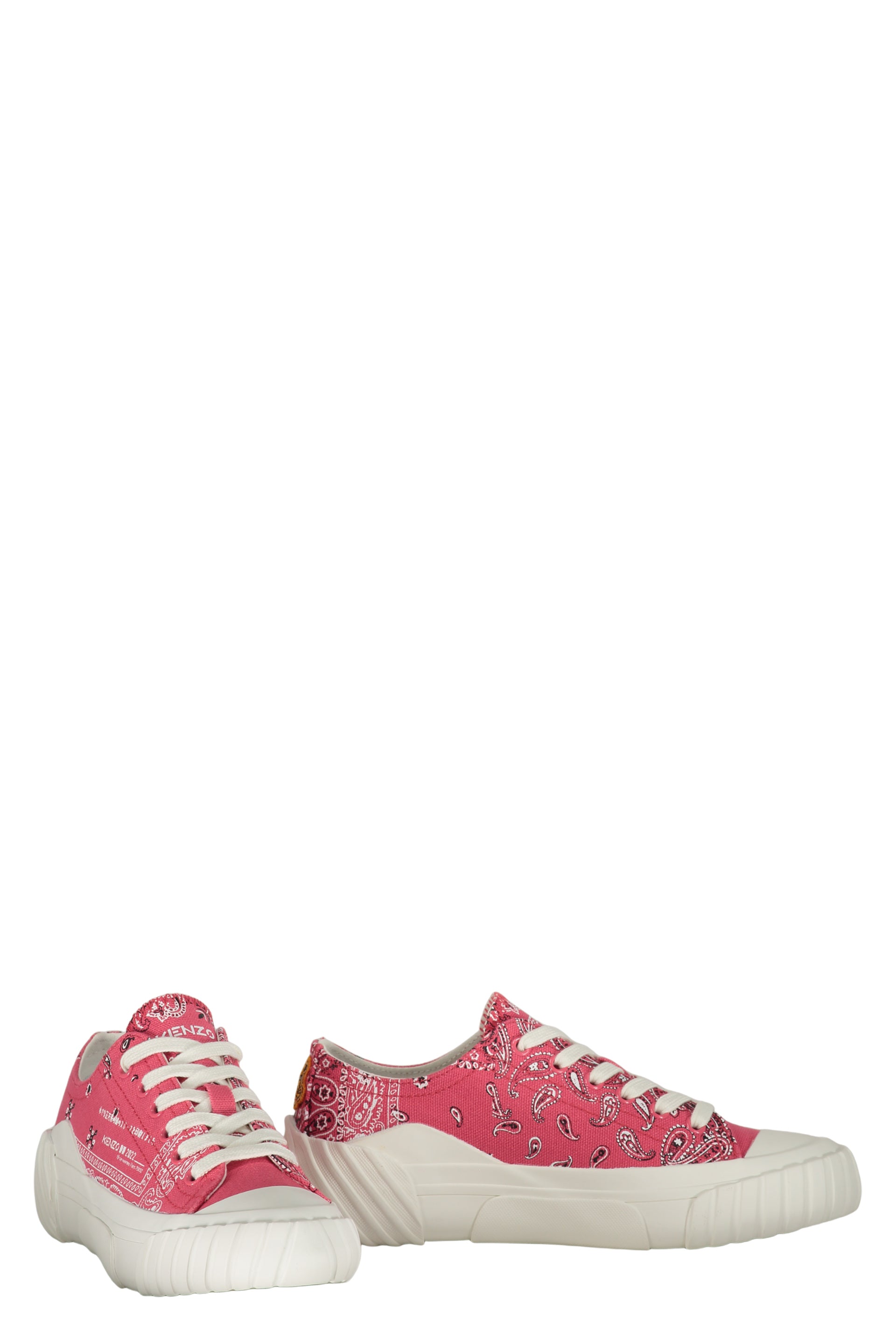 Canvas low-top sneakers