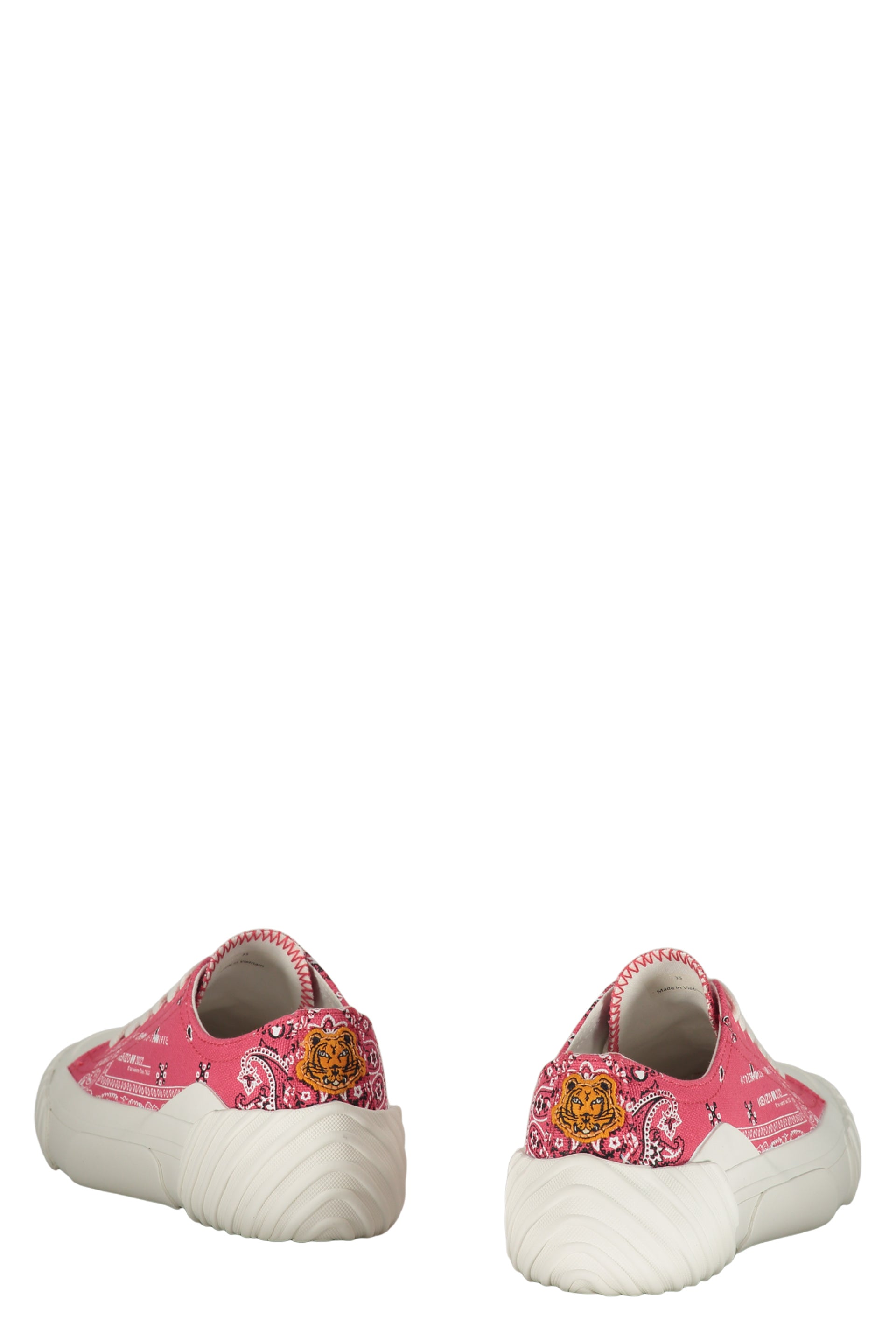 Canvas low-top sneakers