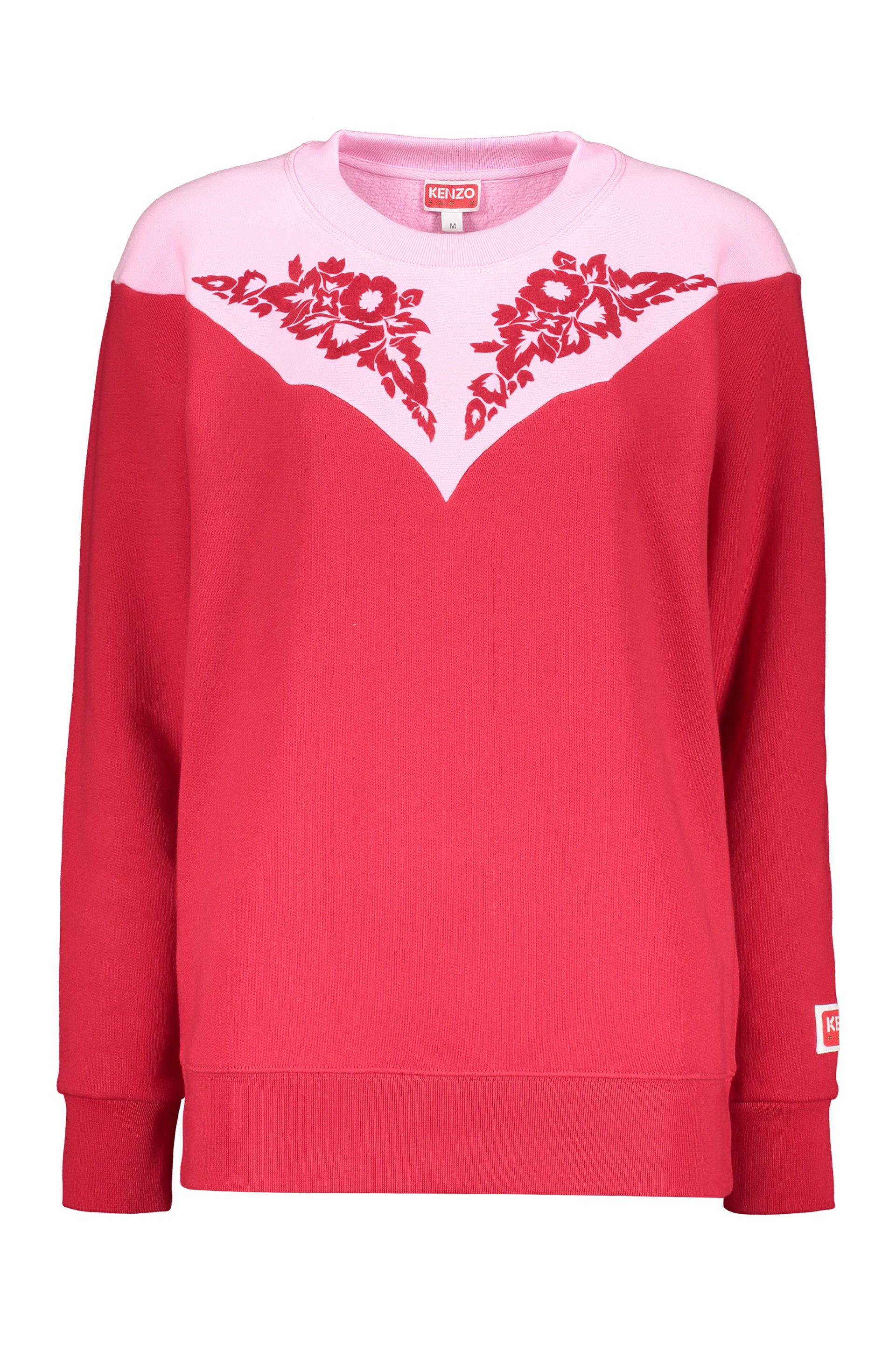 Cotton crew-neck sweatshirt