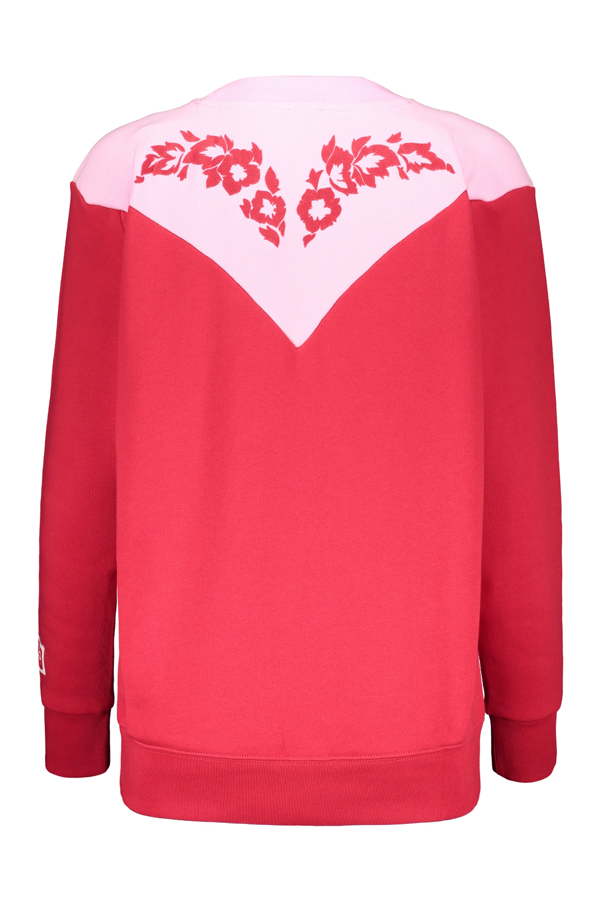 Cotton crew-neck sweatshirt