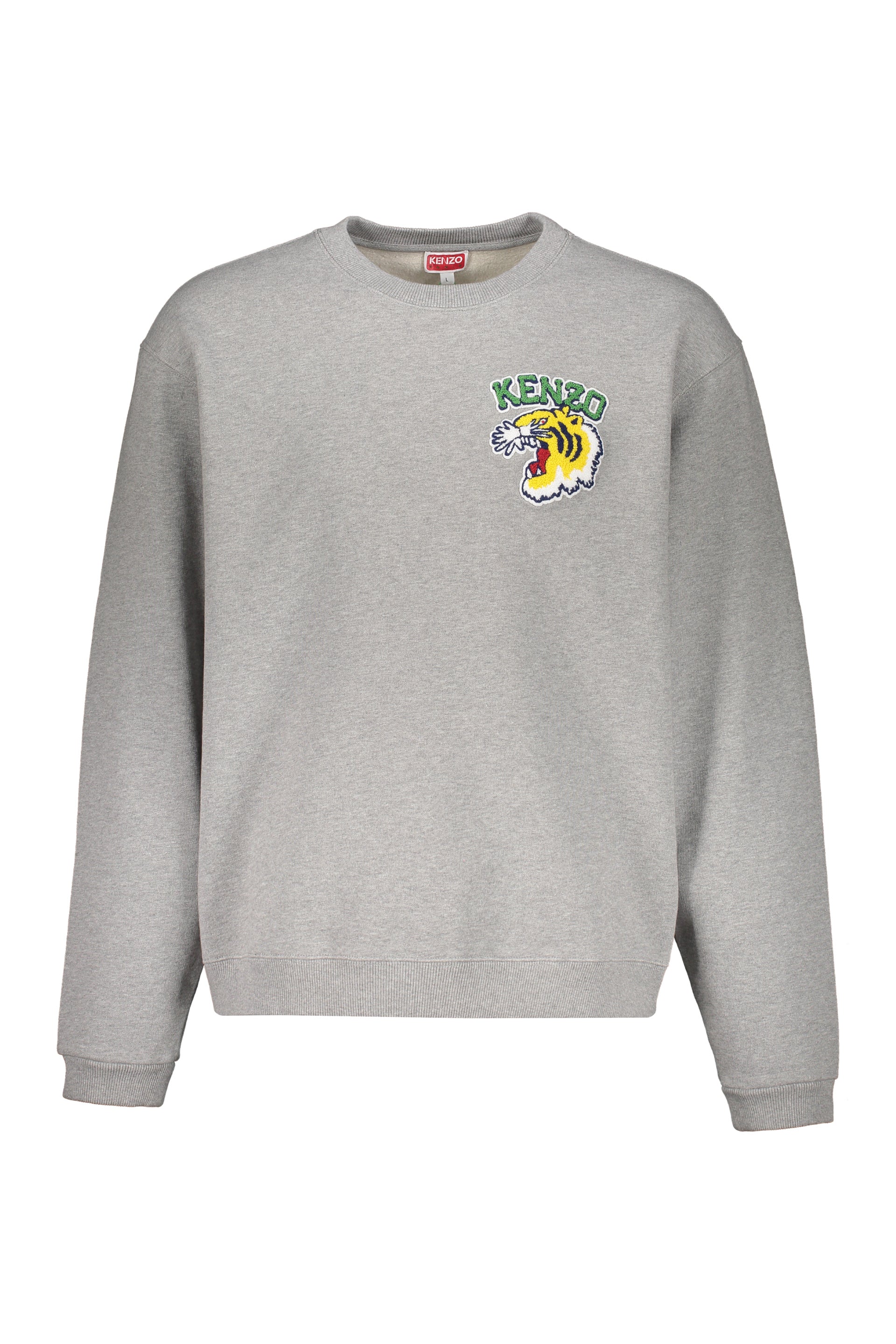 Cotton crew-neck sweatshirt