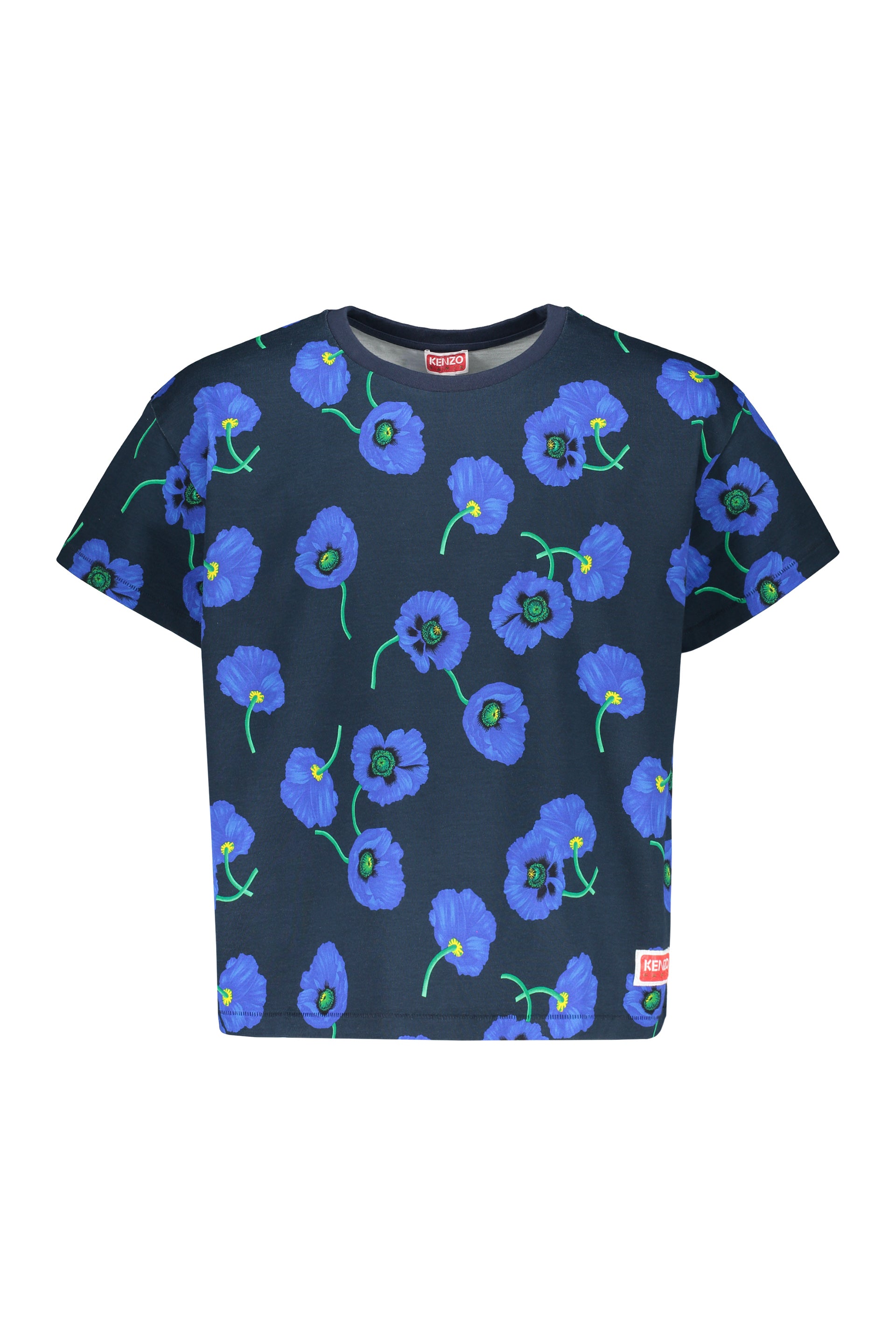 Printed cotton T-shirt