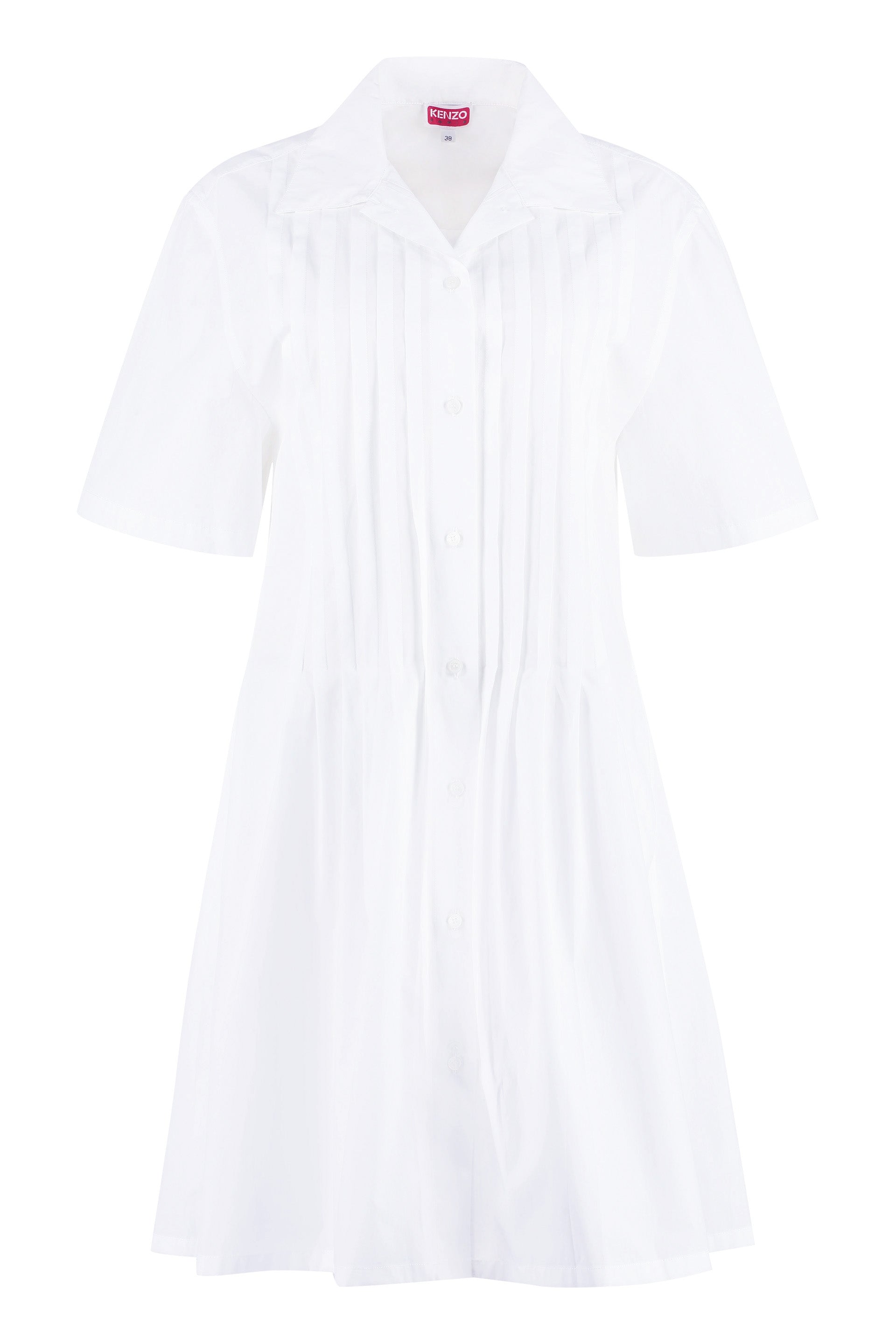 Cotton shirtdress