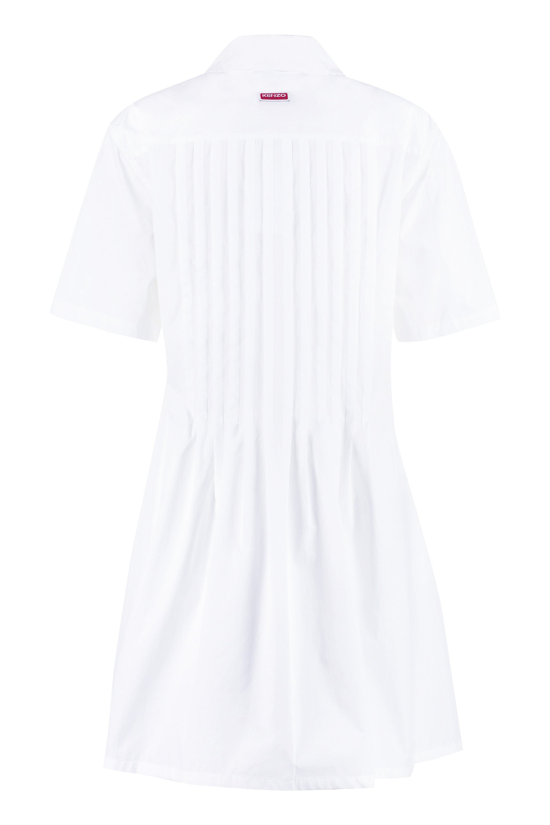 Cotton shirtdress