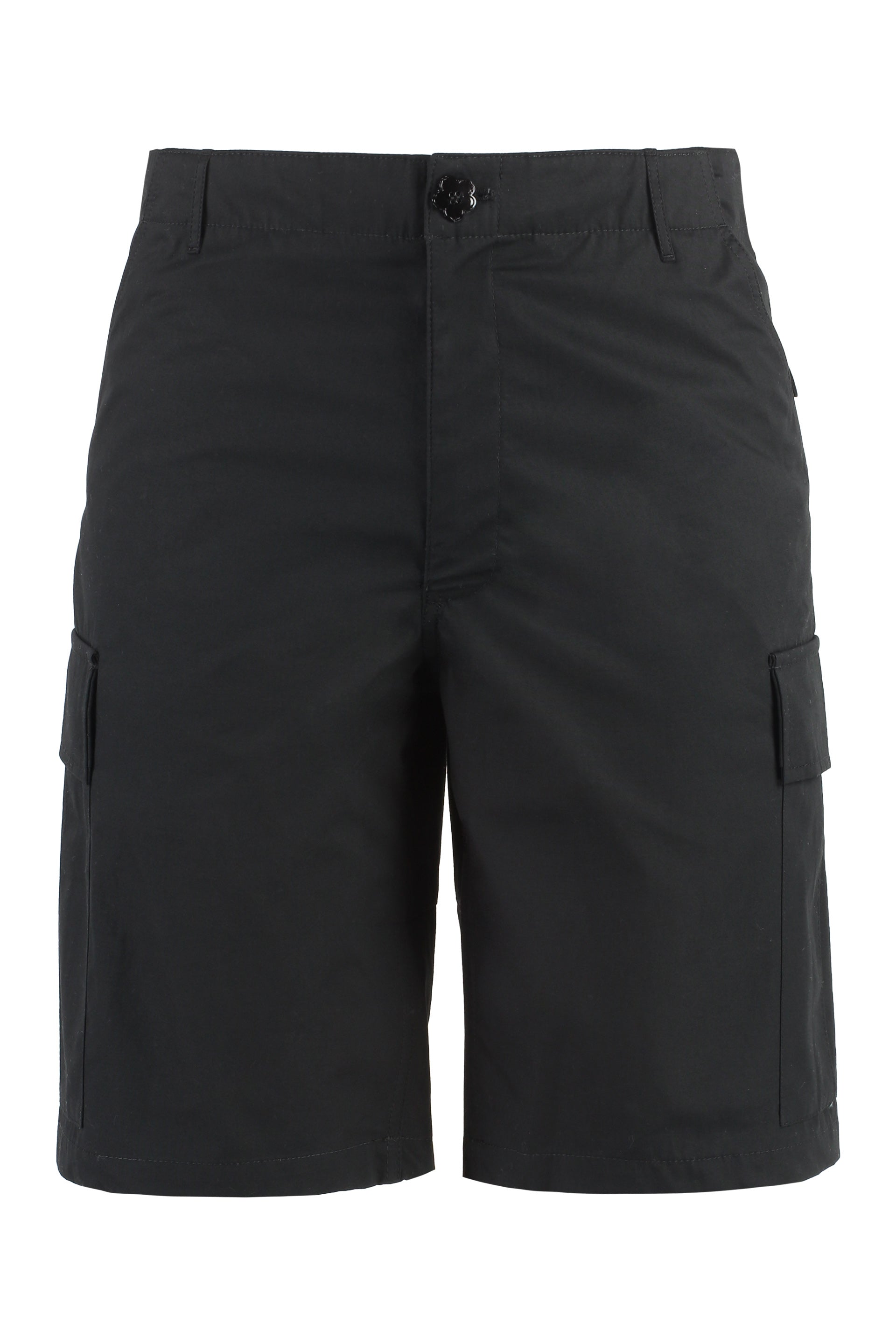 Cotton cargo bermuda shorts