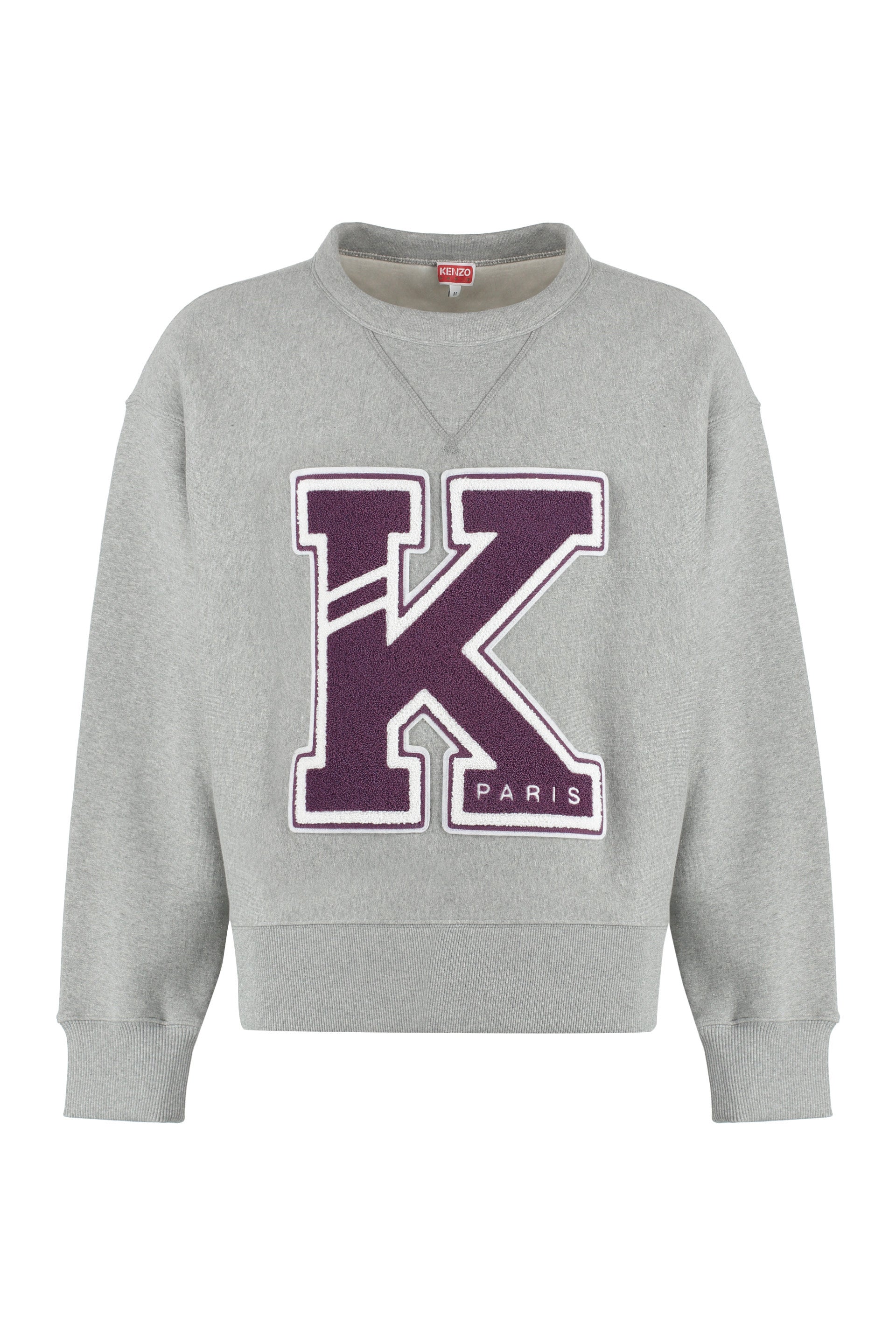 Cotton crew-neck sweatshirt