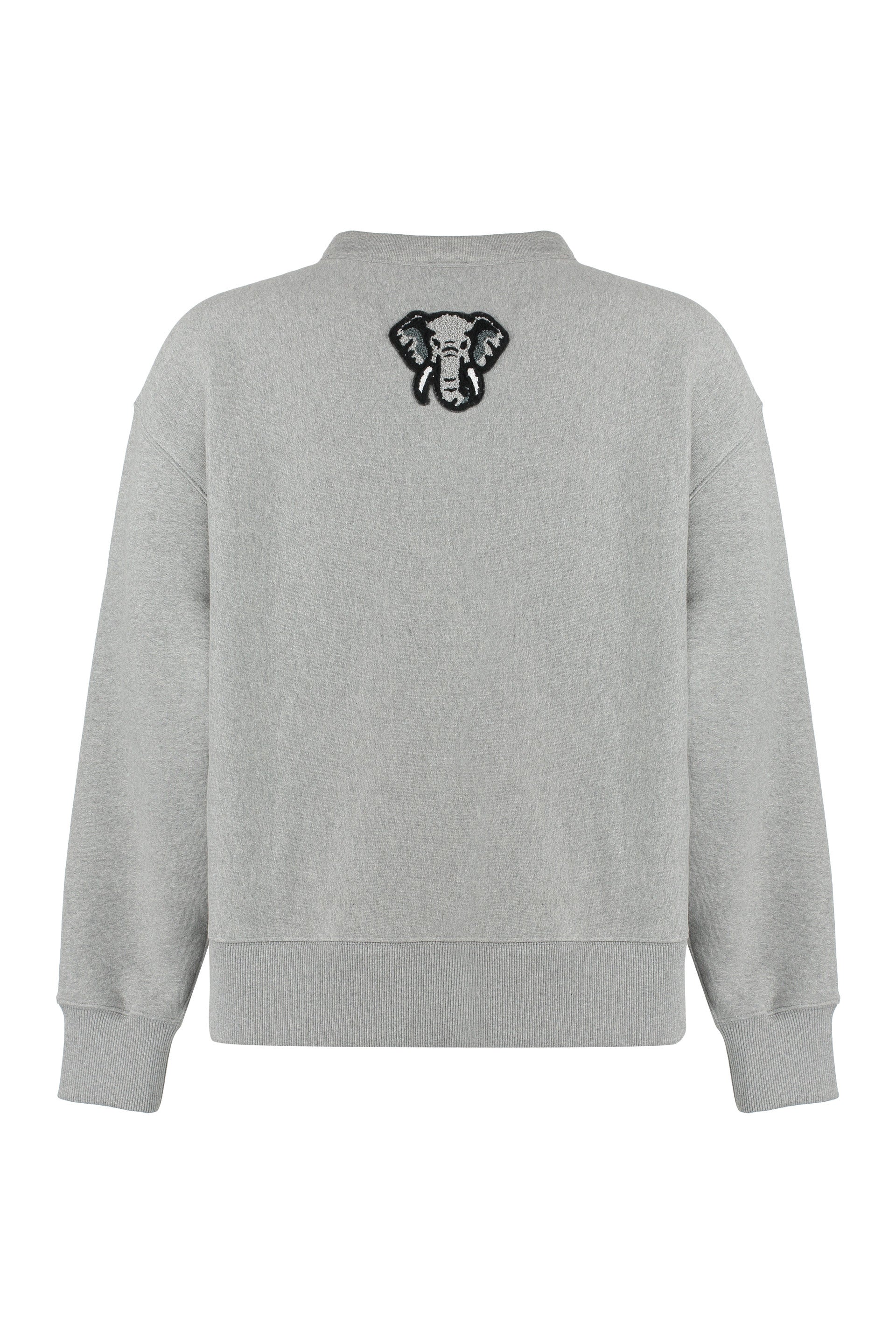 Cotton crew-neck sweatshirt