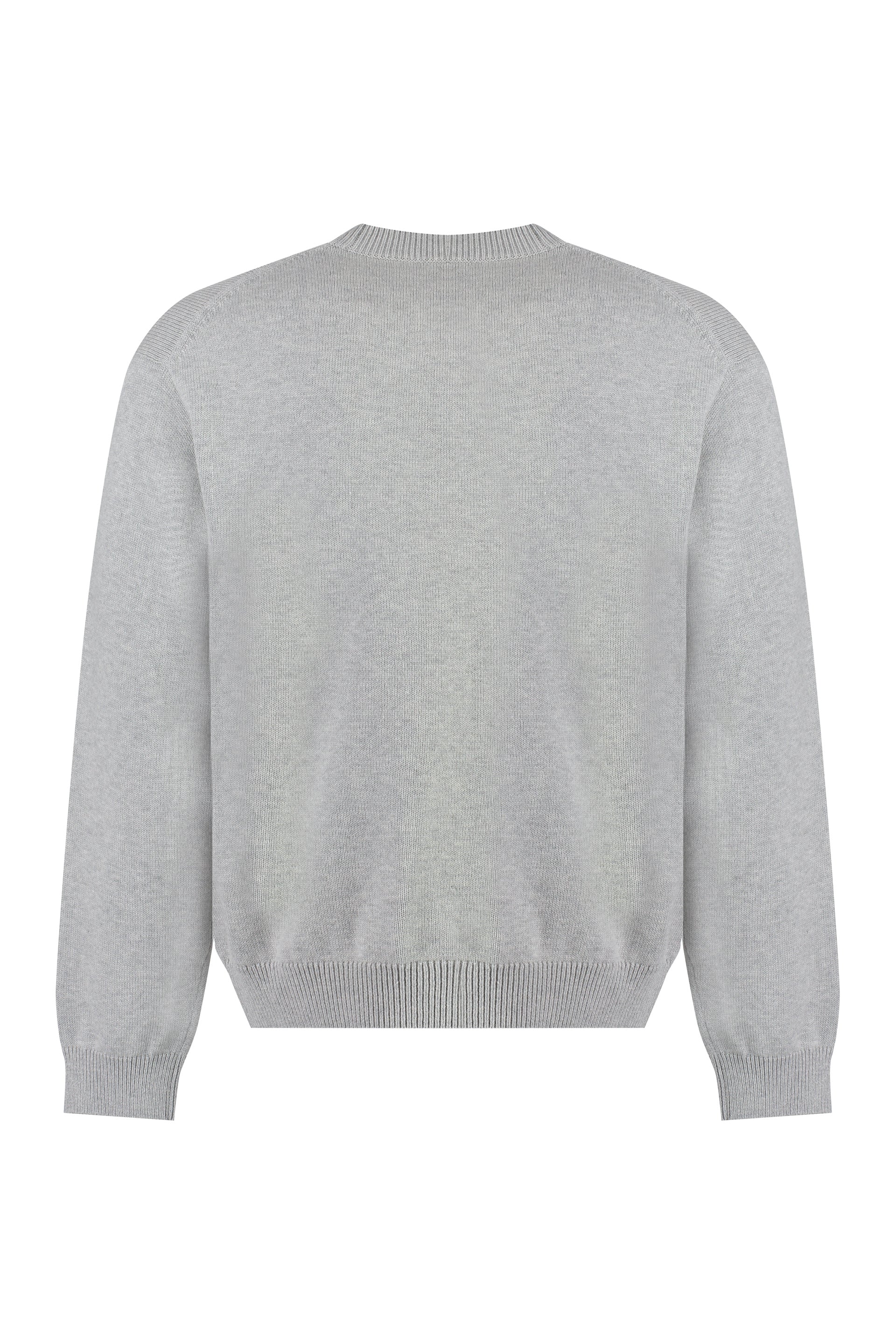 Wool-blend crew-neck sweater