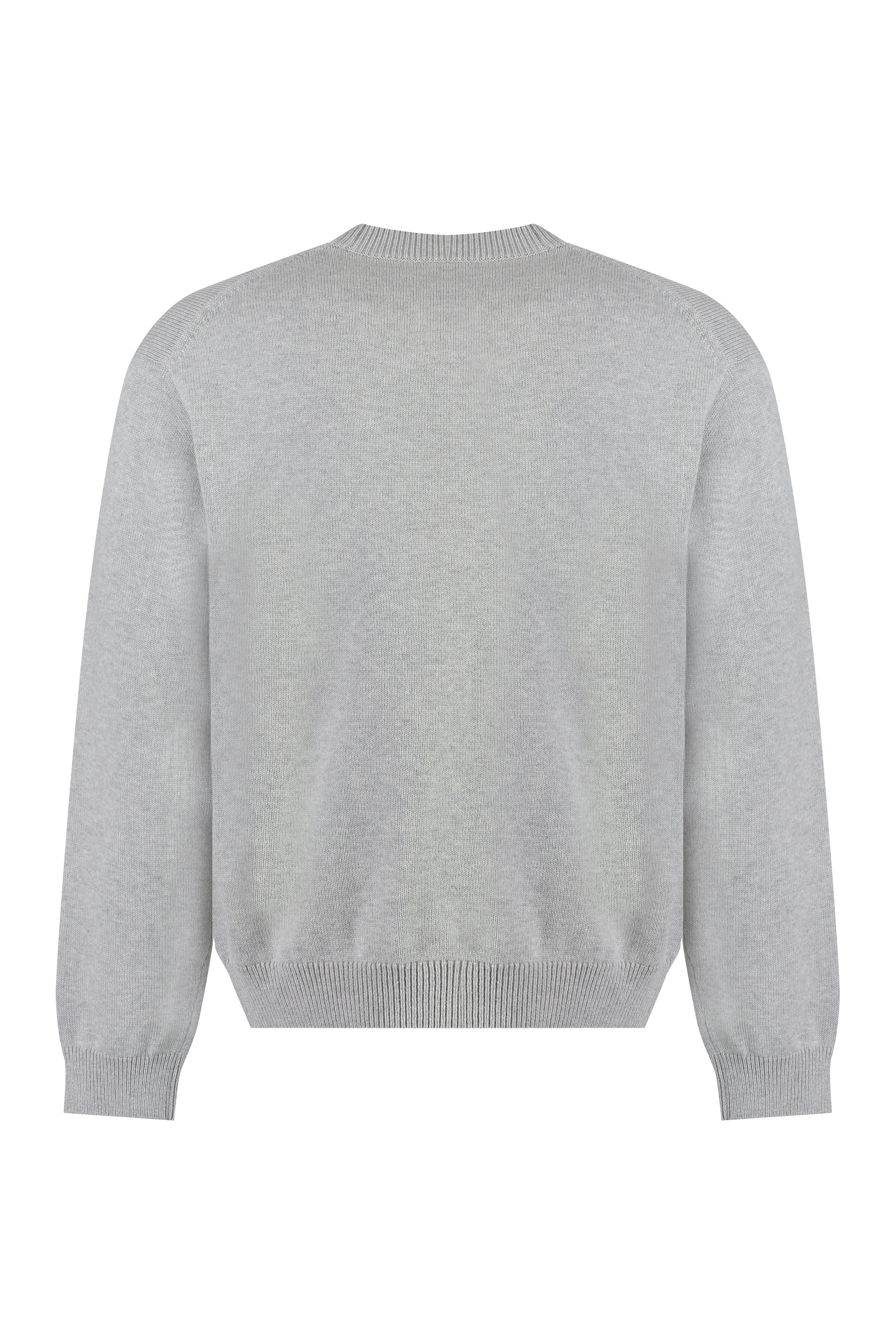 Wool-blend crew-neck sweater