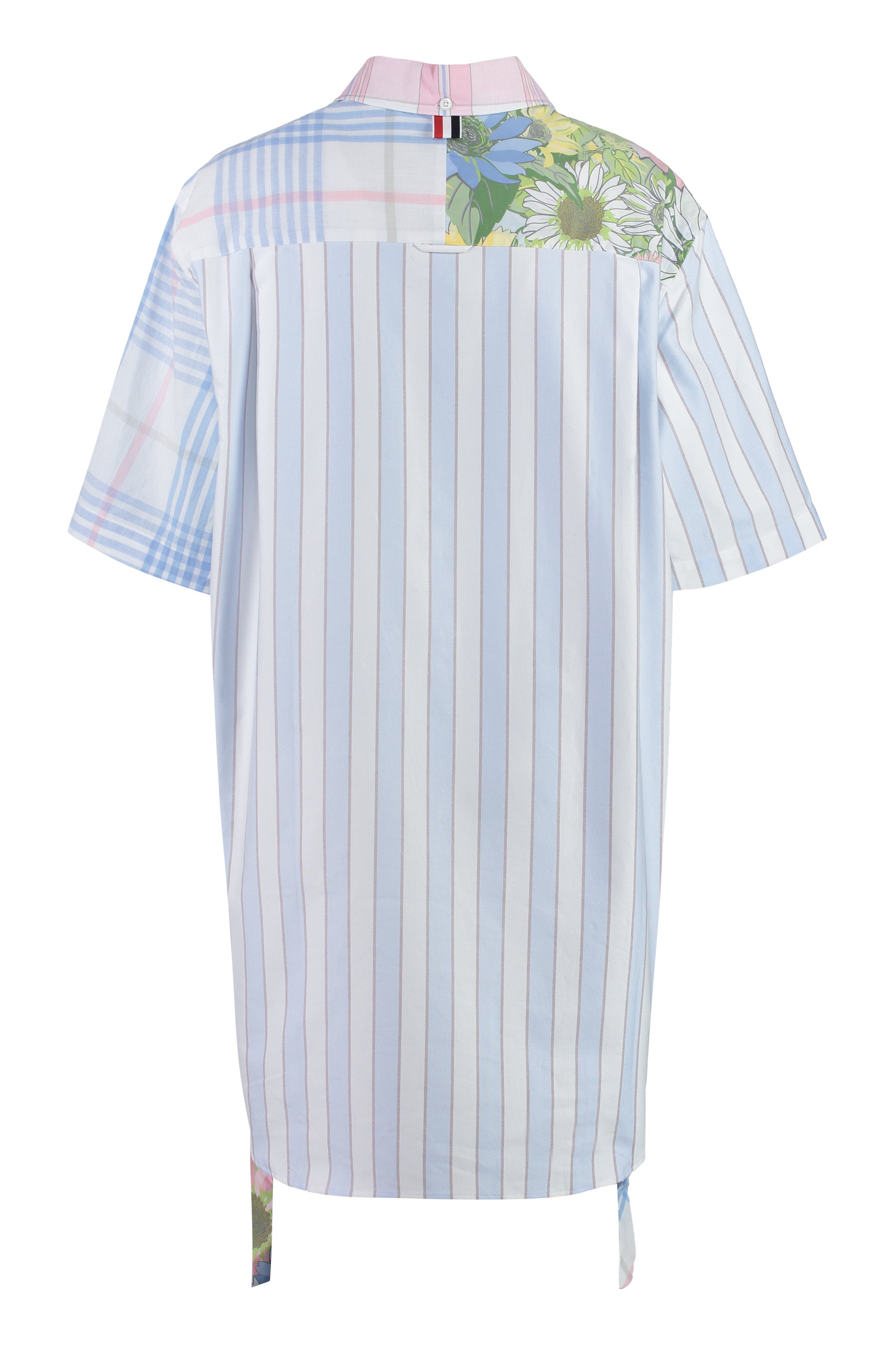 Cotton shirtdress