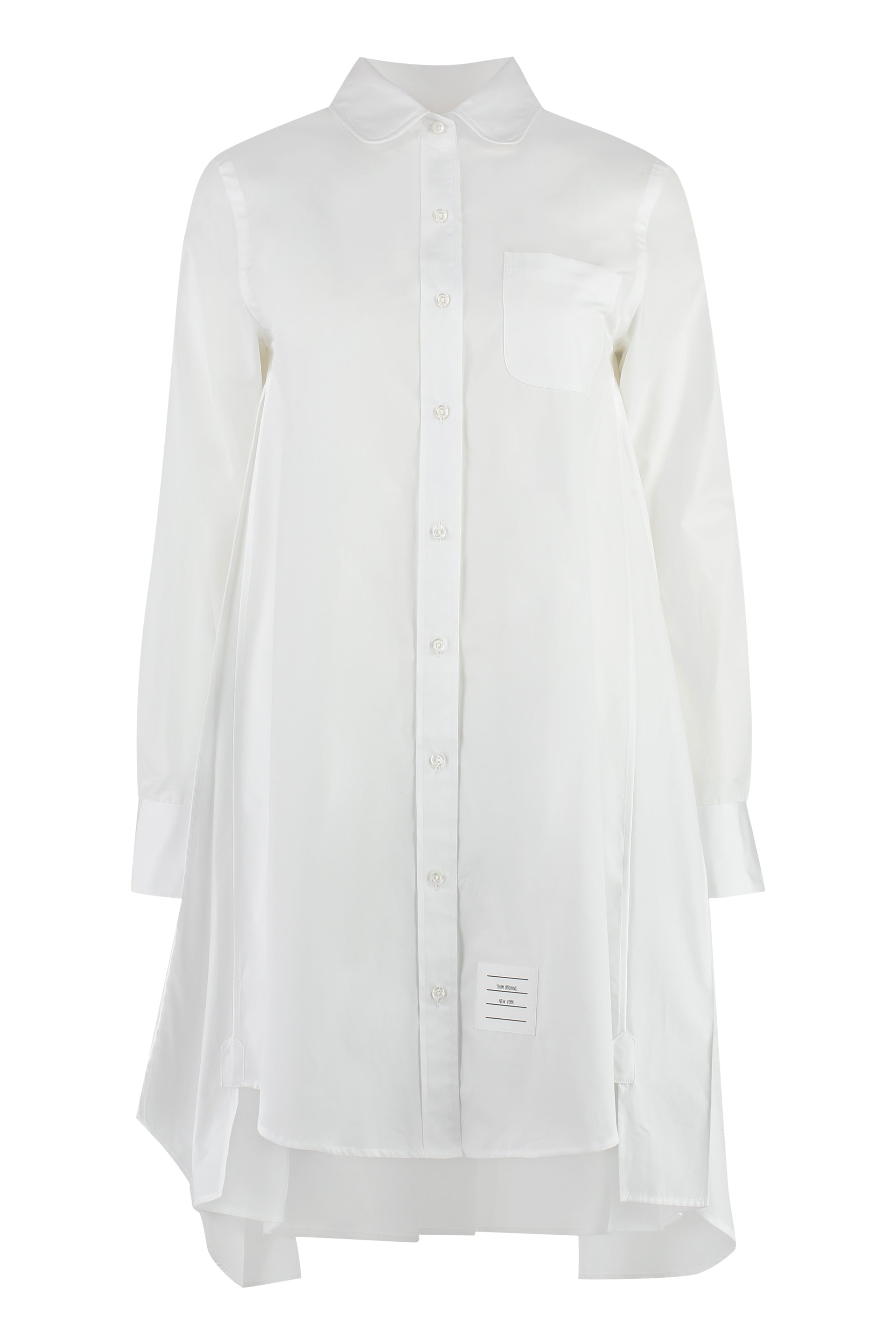 Cotton shirtdress