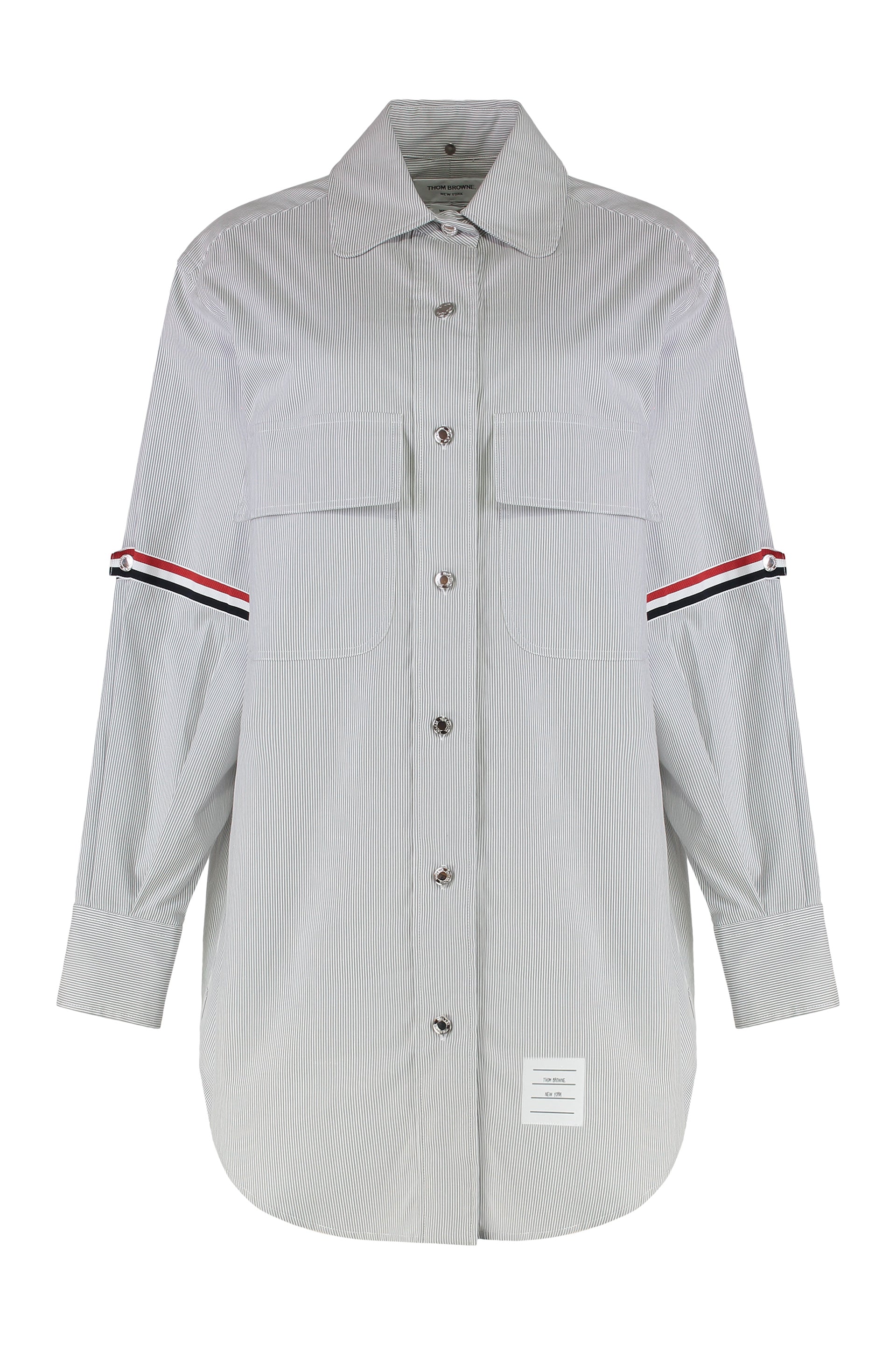 Cotton shirtdress