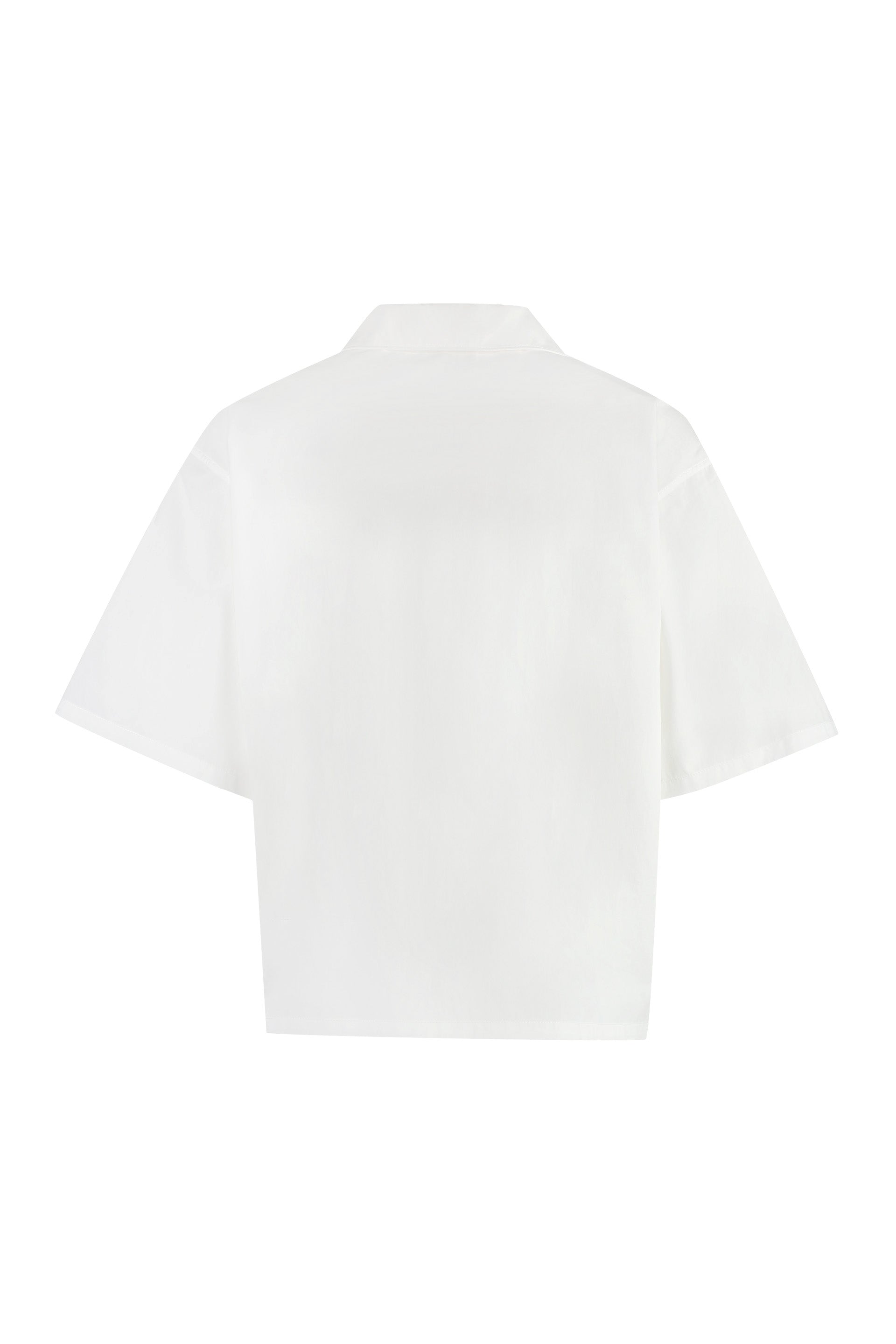 Short sleeve cotton shirt