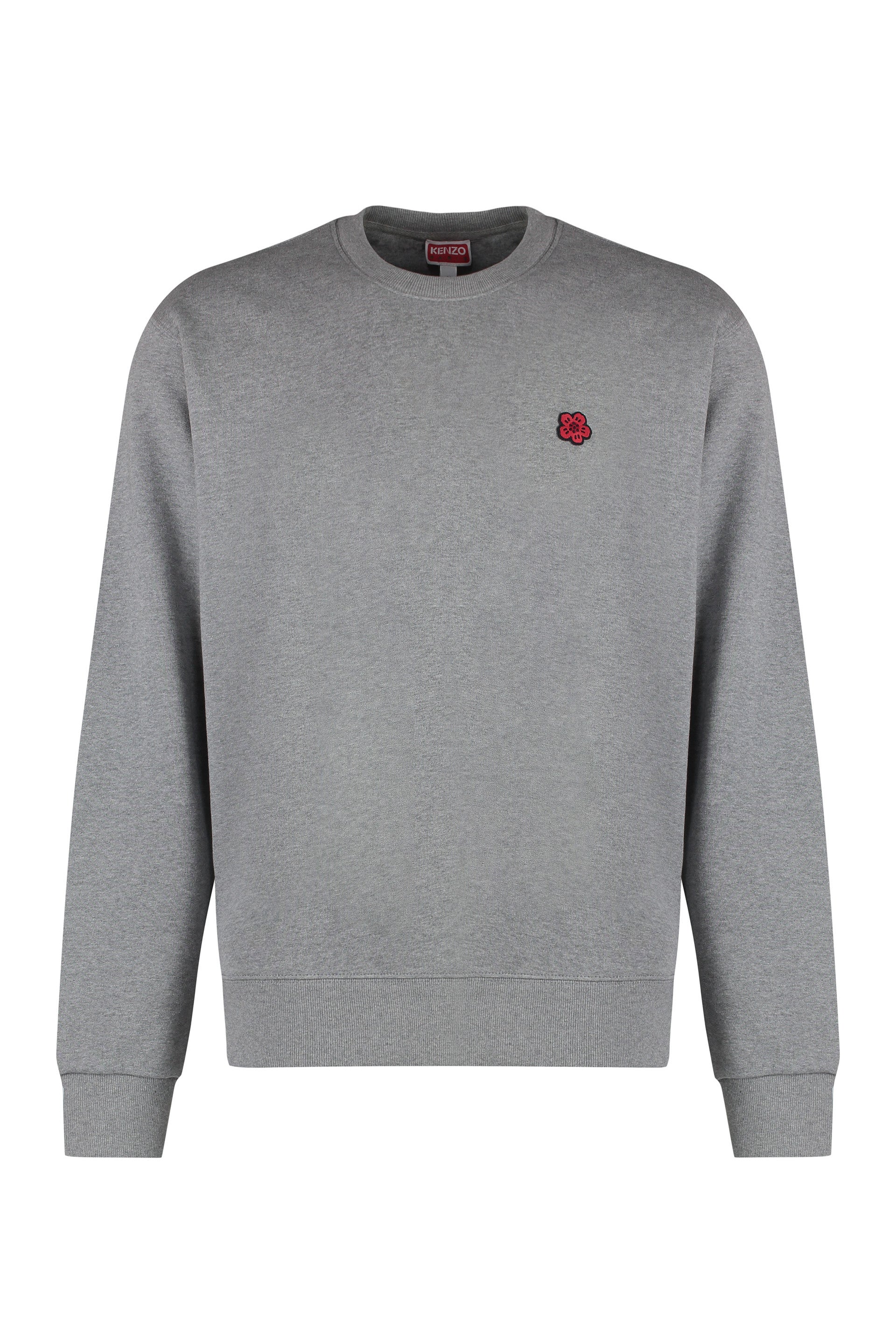 Cotton crew-neck sweatshirt