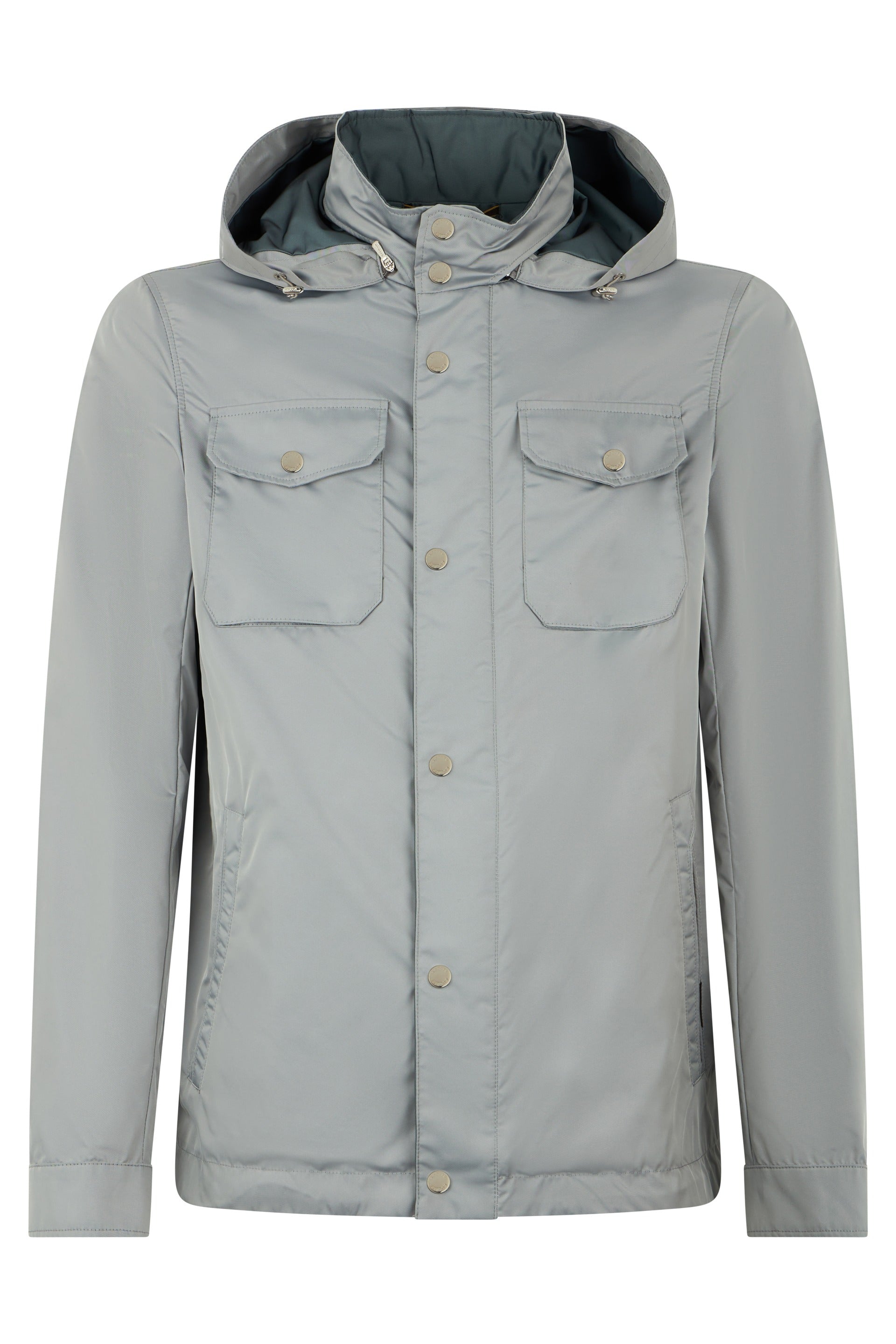 Neutral gray elegant and functional jacket