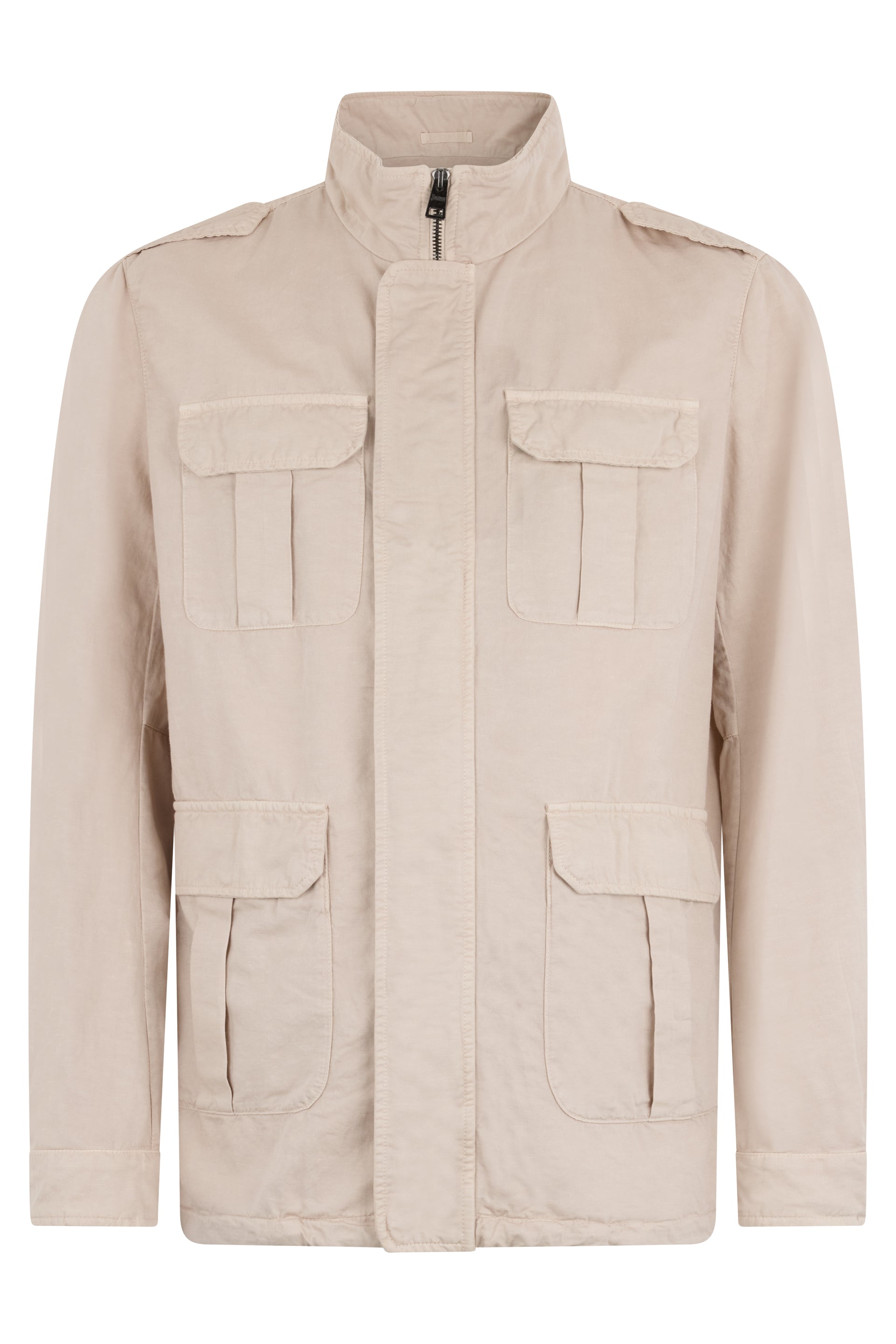 Beige elegant and practical coat for any occasion