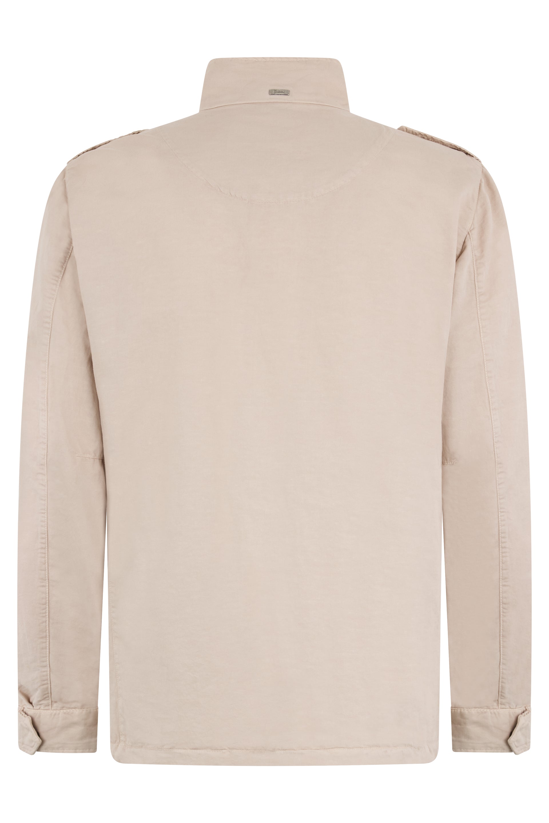 Beige elegant and practical coat for any occasion