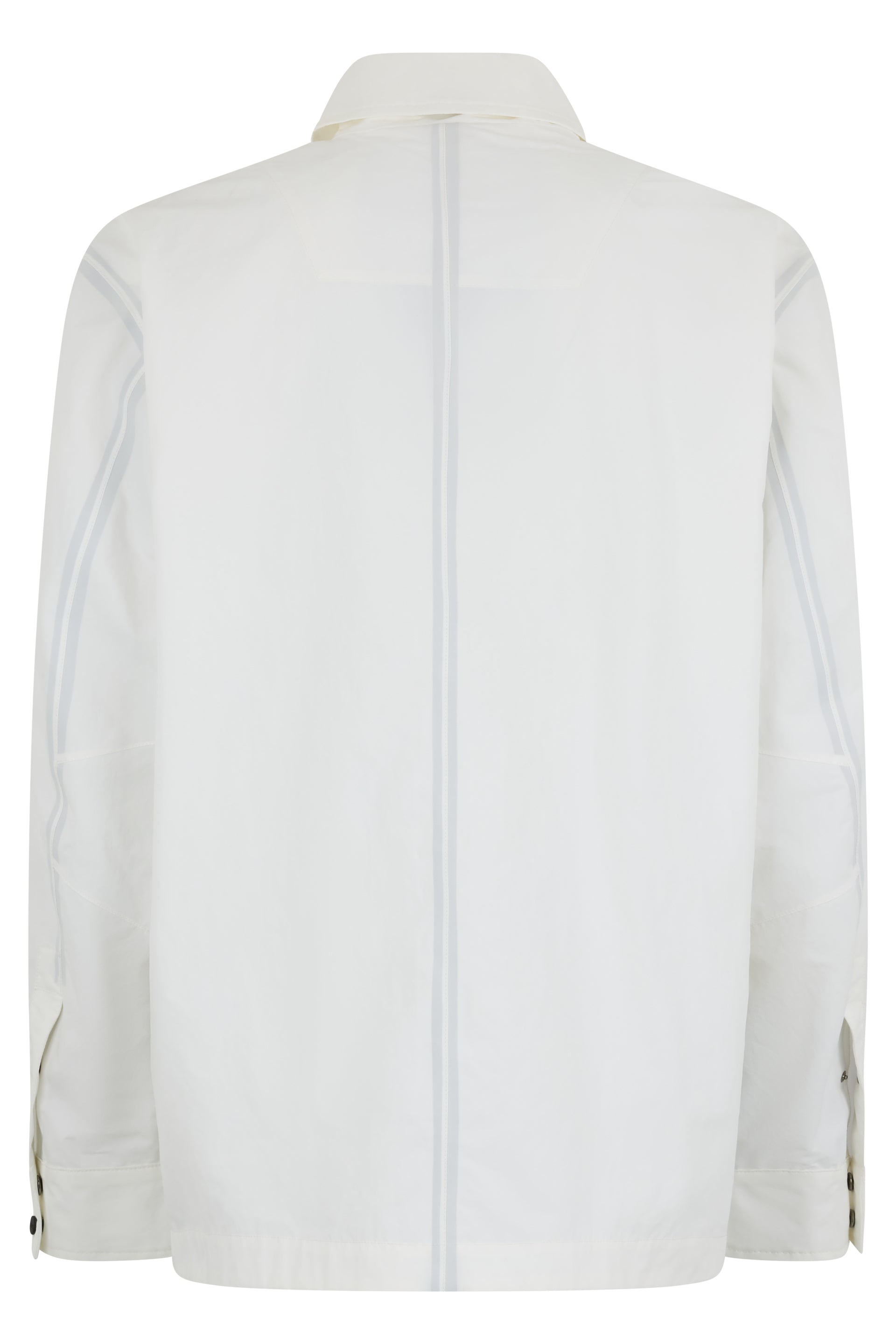 Elegant white shacket