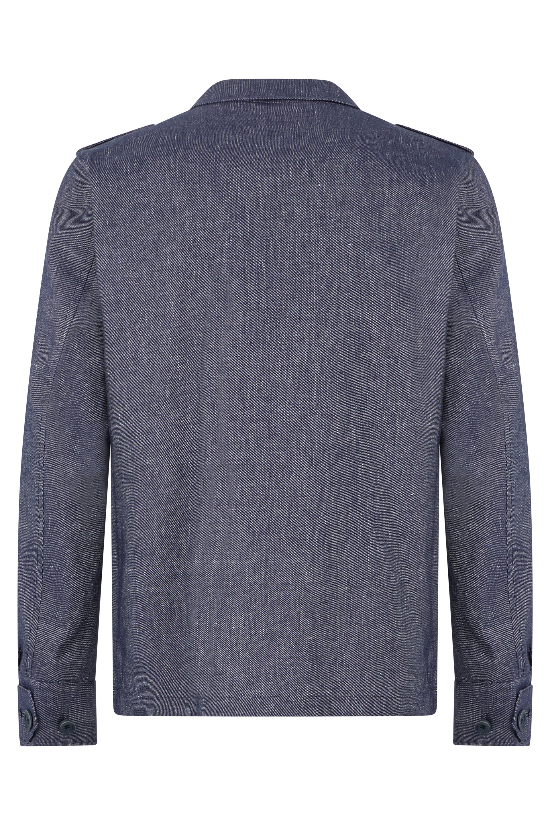 Dark blue denim jacket versatile and casual