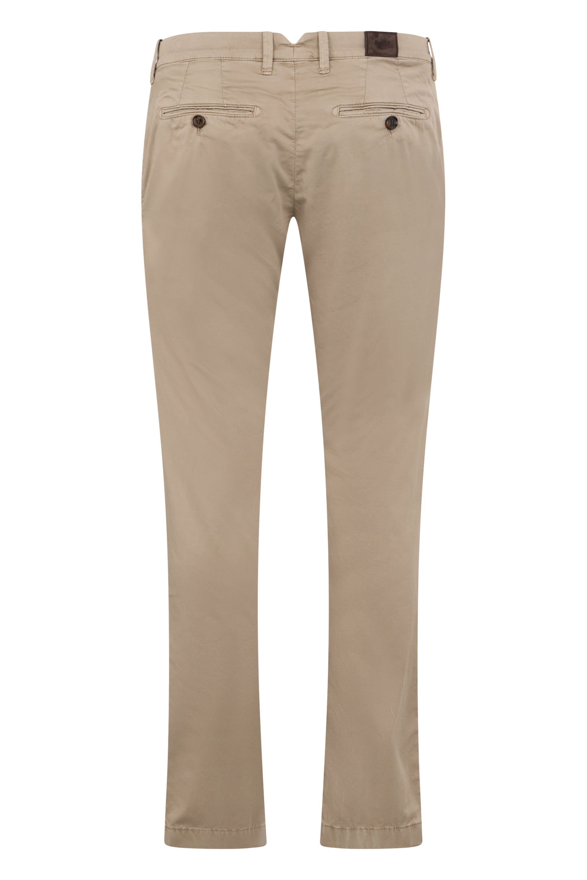 Beige casual and versatile trousers.