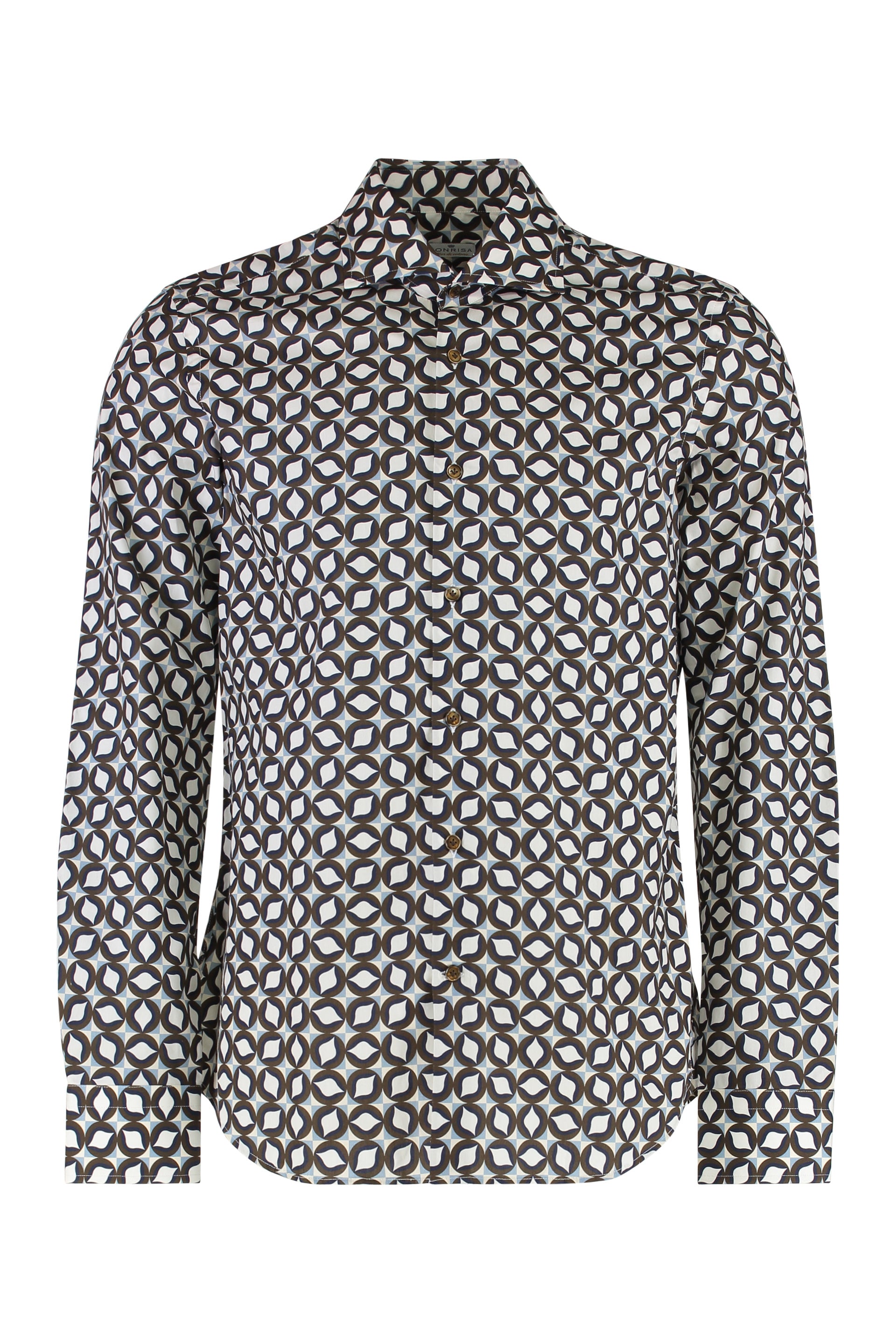 Printed cotton shirt