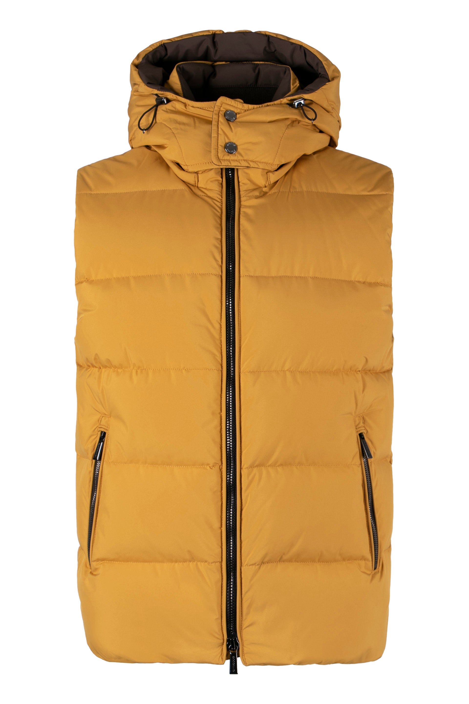 Fire hooded bodywarmer